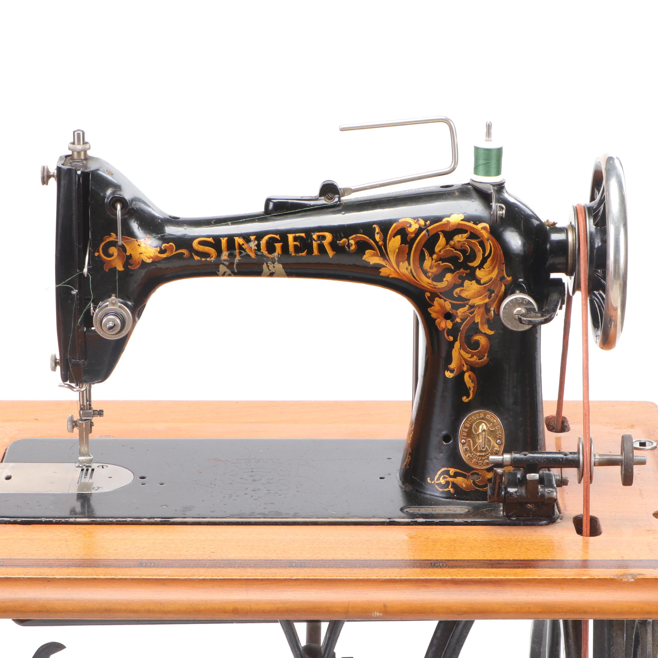 Singer Folding Treadle Sewing Machine