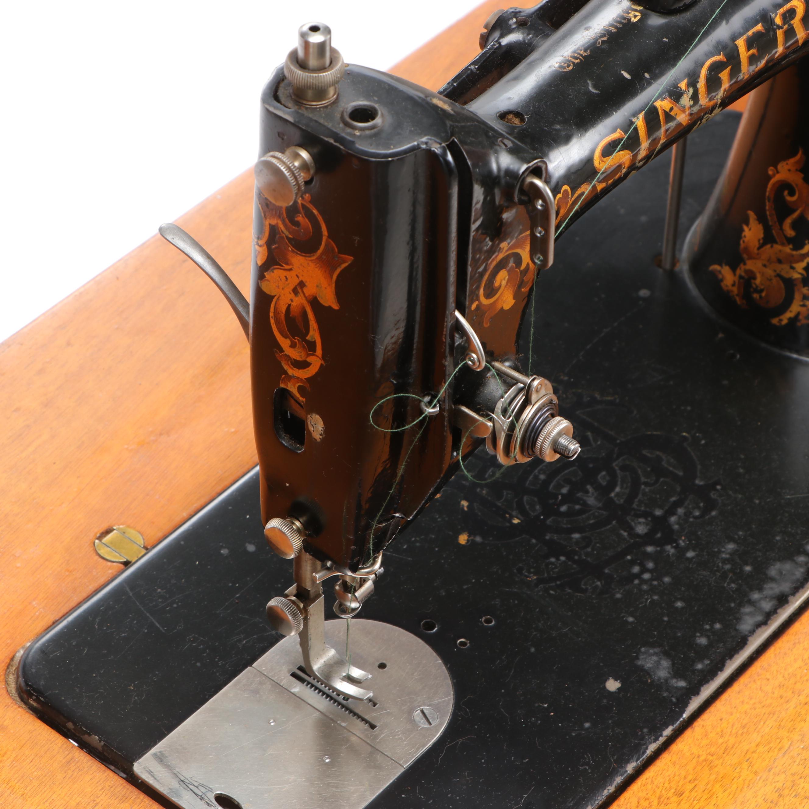 Singer Folding Treadle Sewing Machine