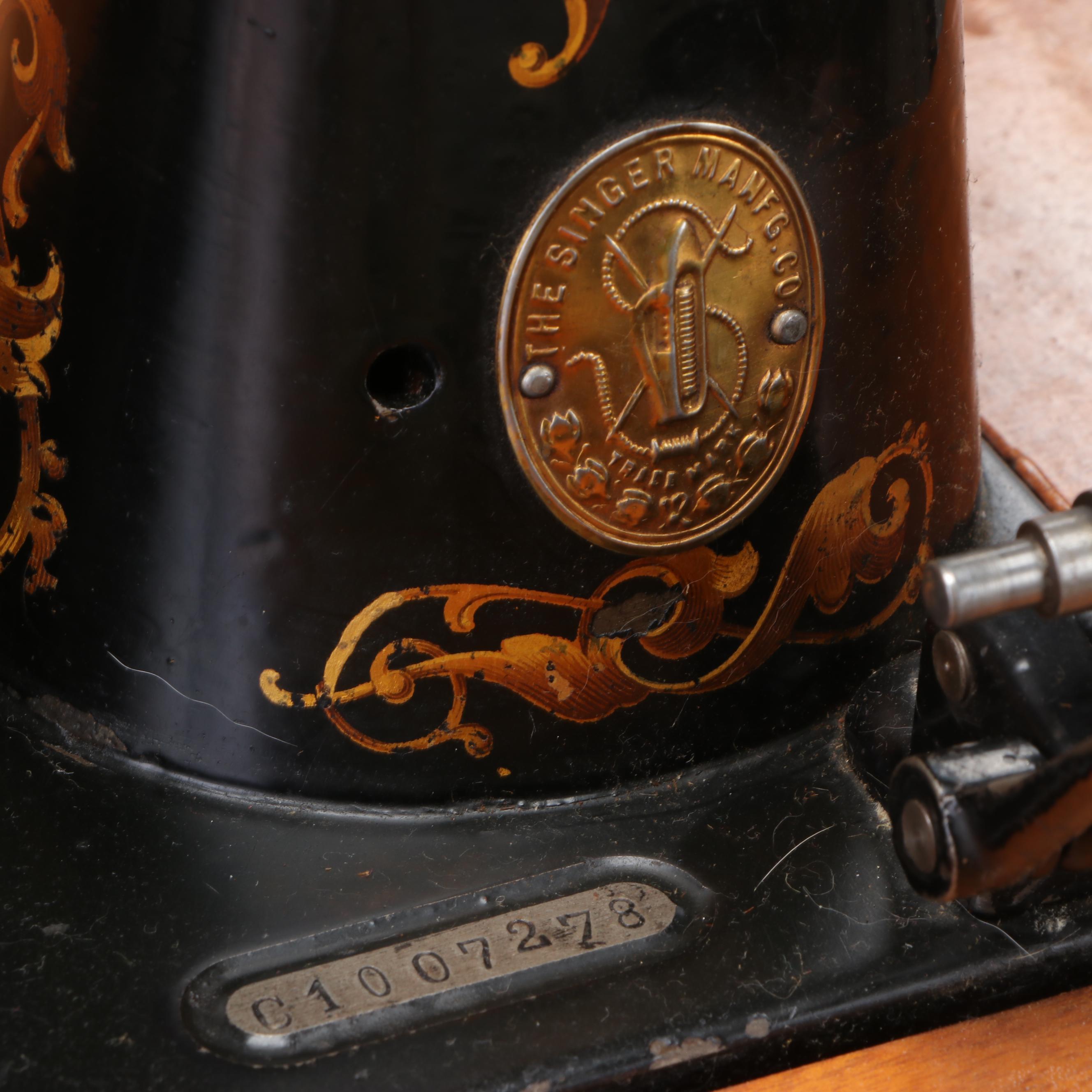 Singer Folding Treadle Sewing Machine