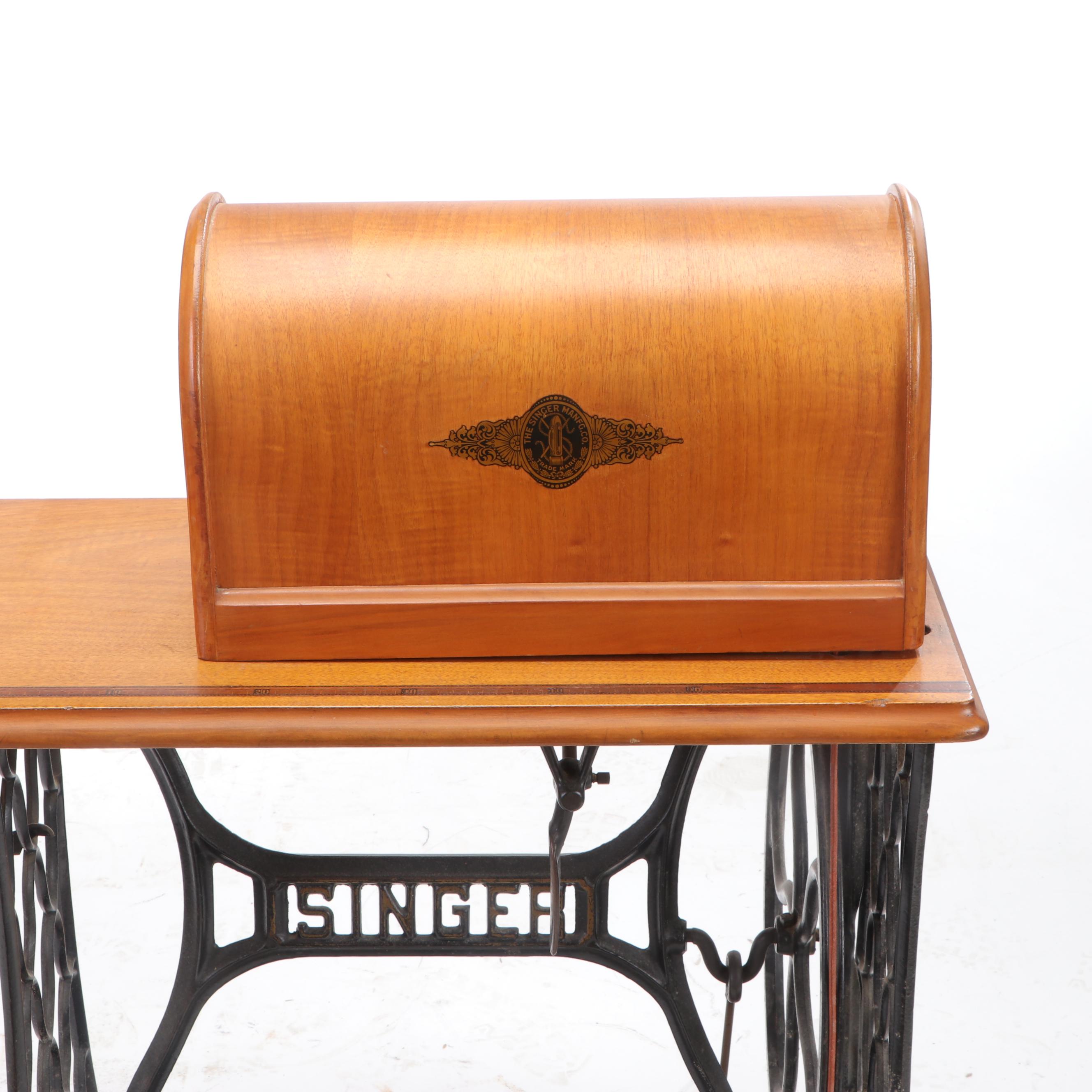 Singer Folding Treadle Sewing Machine