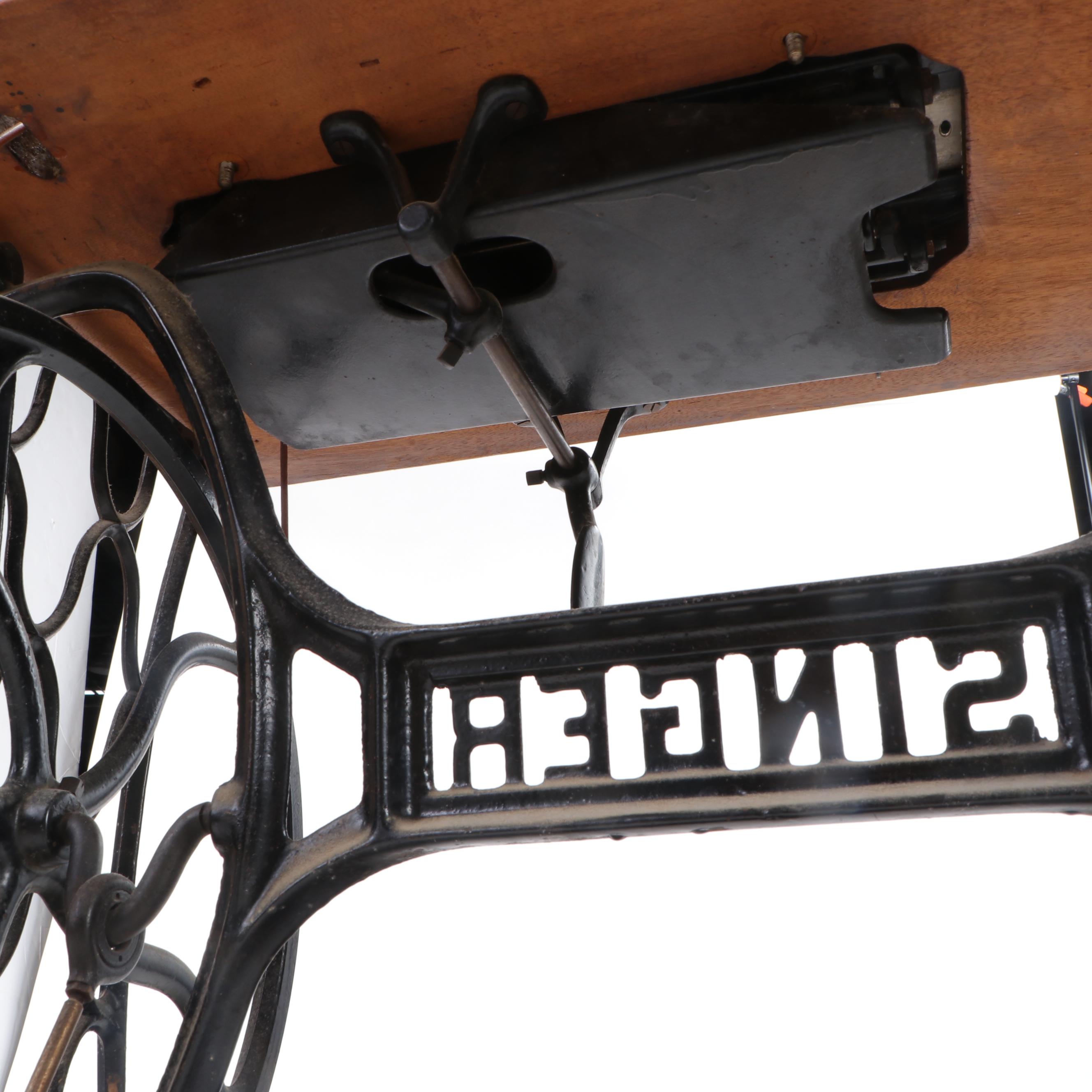 Singer Folding Treadle Sewing Machine