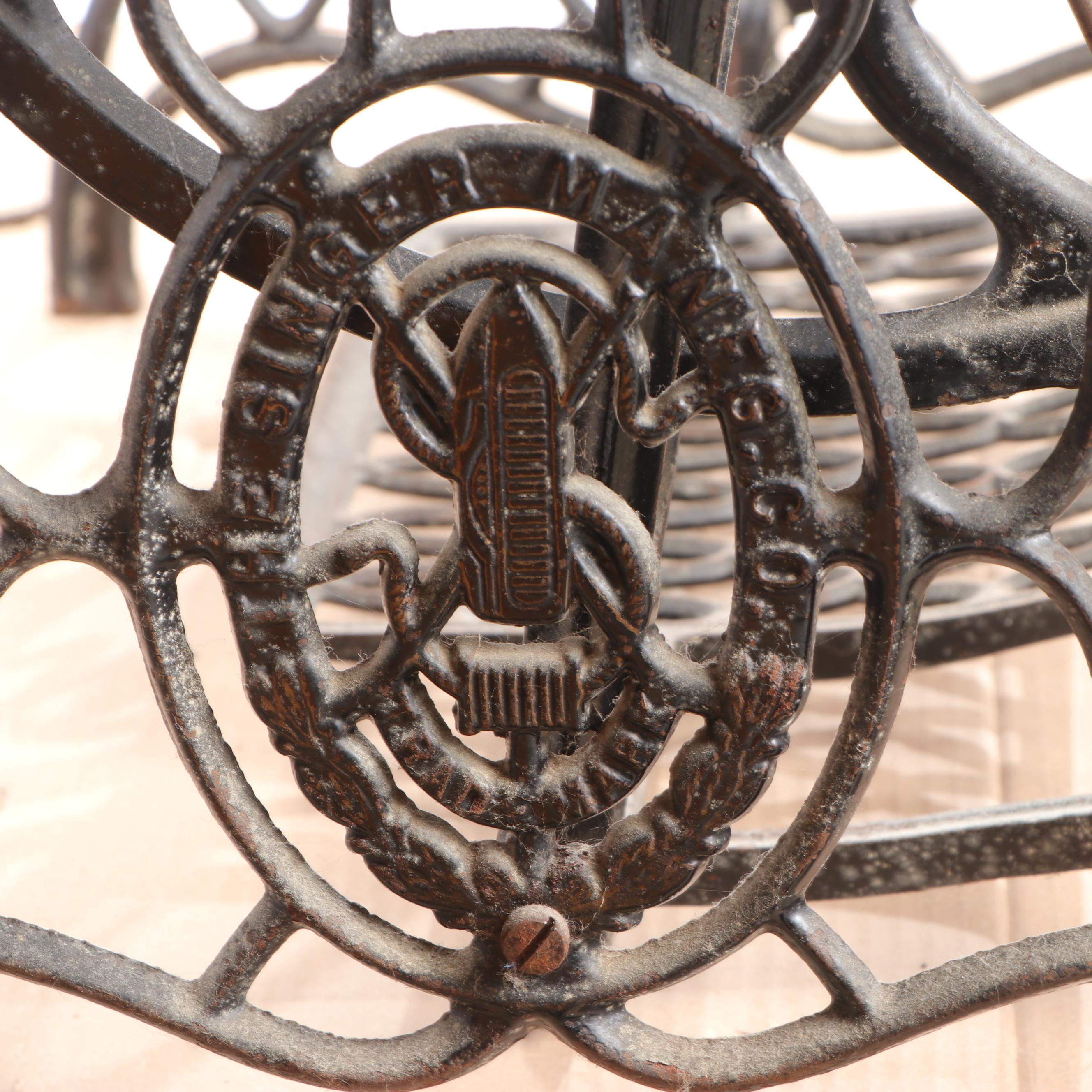 Singer Folding Treadle Sewing Machine