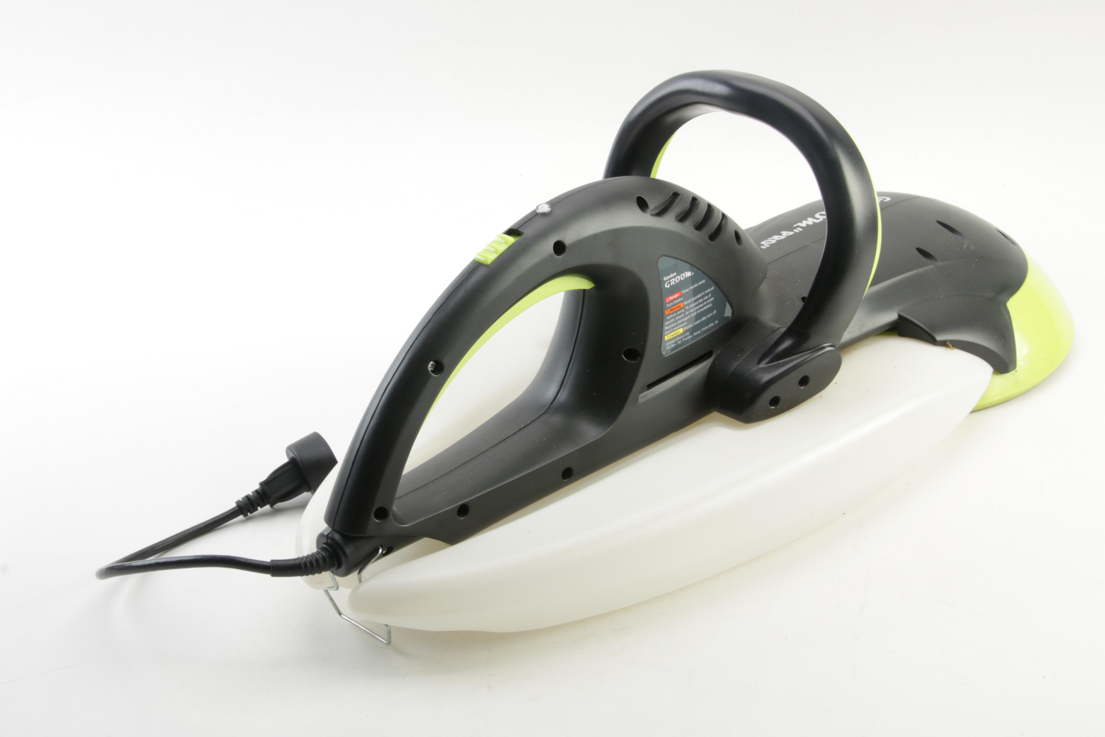 Garden Groom "Pro" 3 in 1 Electric Collecting Hedge Trimmer