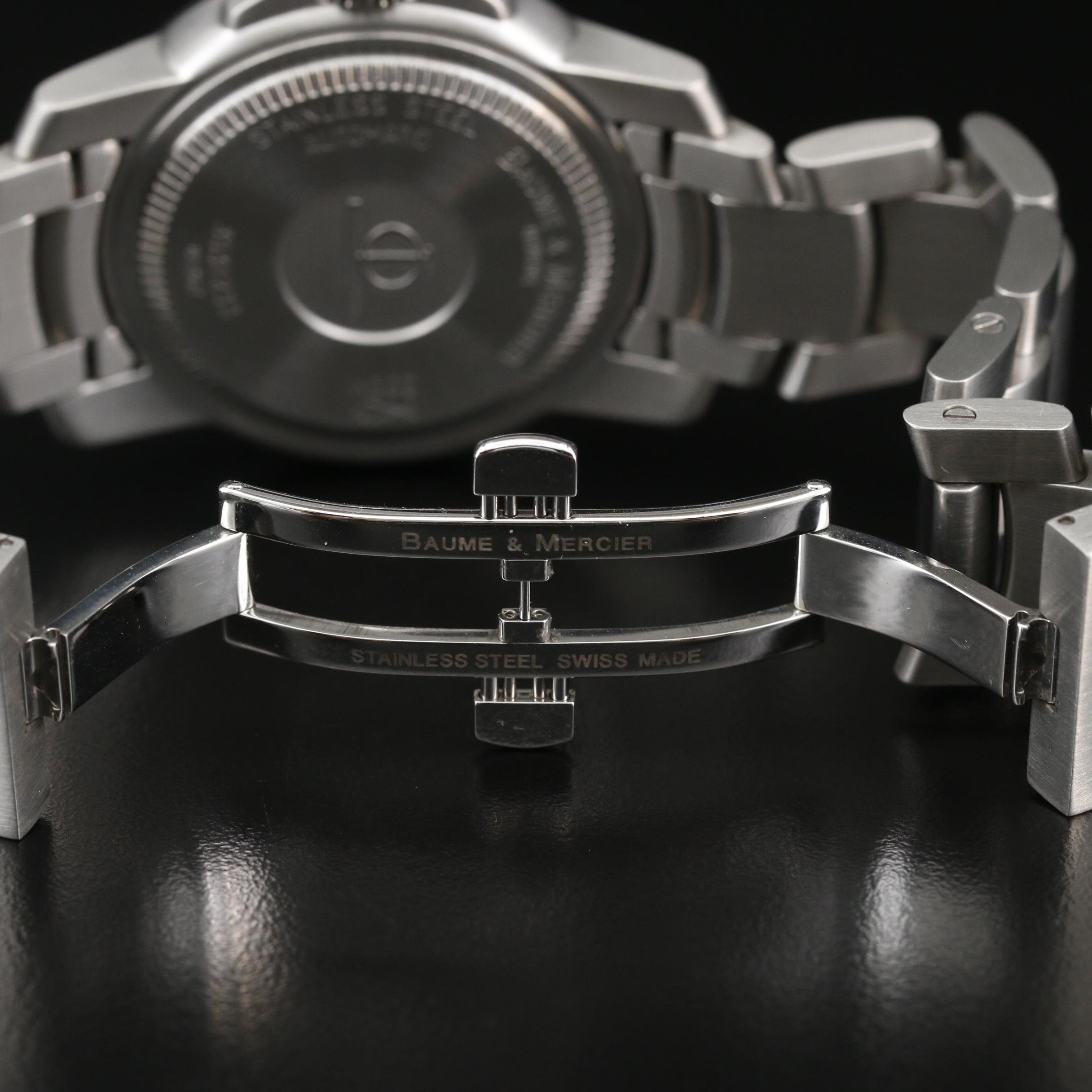 Baume & Mercier Capeland S XL Stainless Steel Automatic Watch