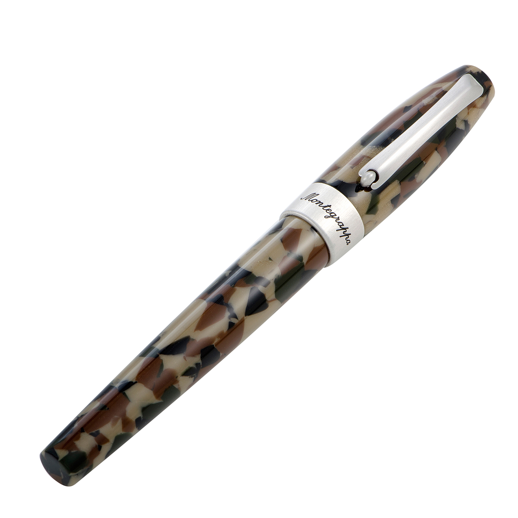 Montegrappa "Fortuna" Camouflage Bold Nib Fountain Pen