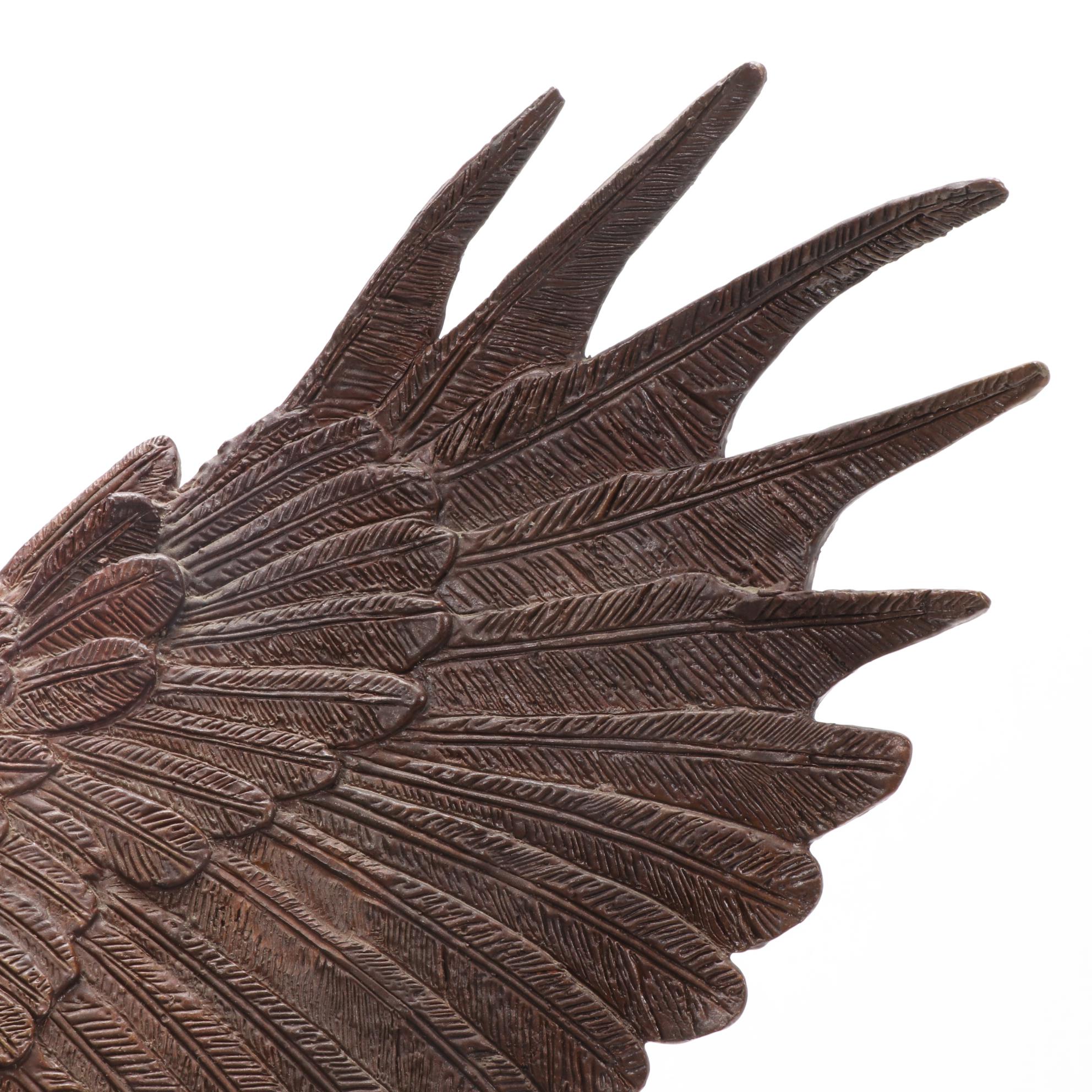 Wally Shoop Bronze Sculpture "Right Move"