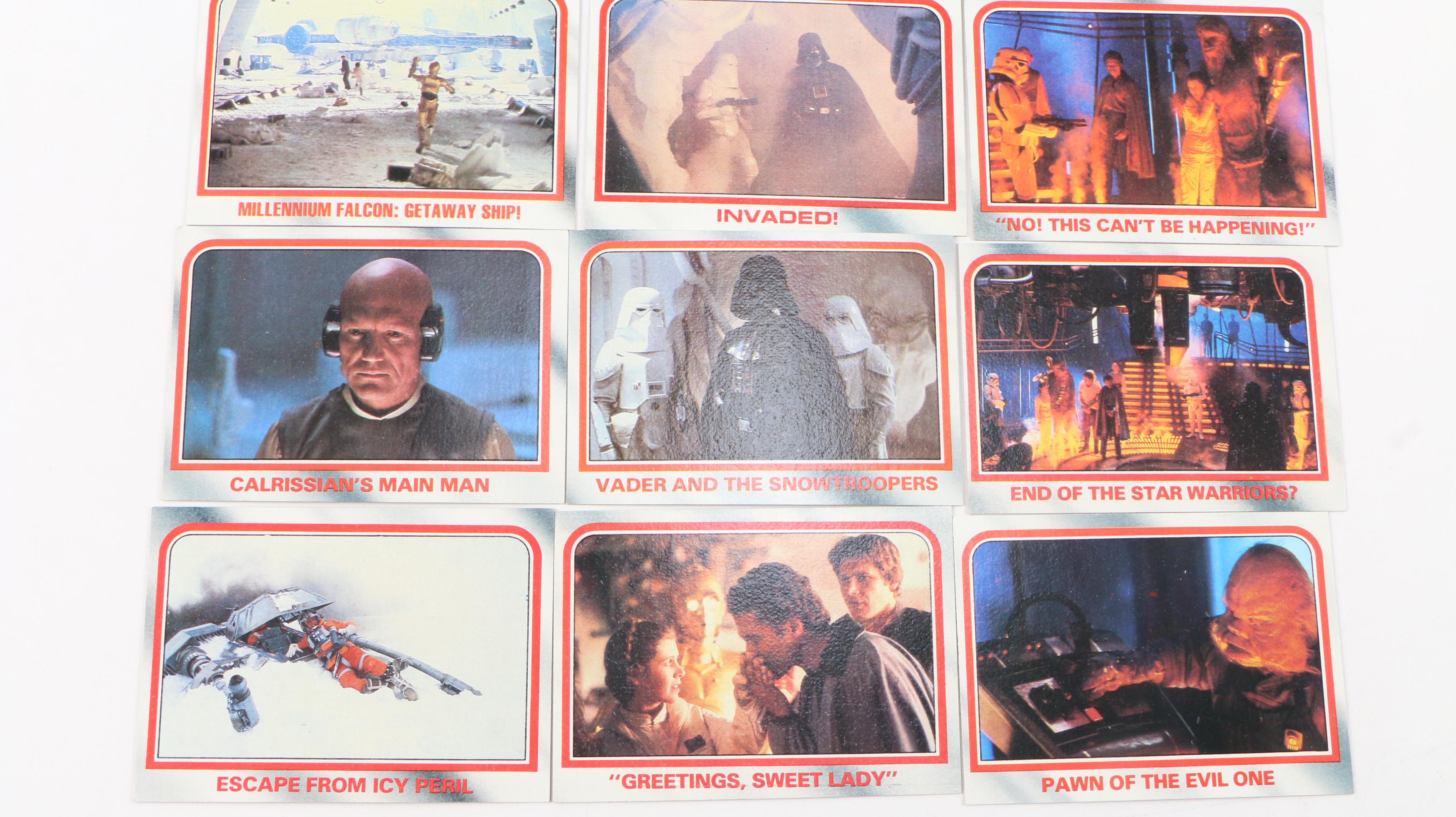 1980 Star Wars "The Empire Strikes Back" Topps Trading Cards