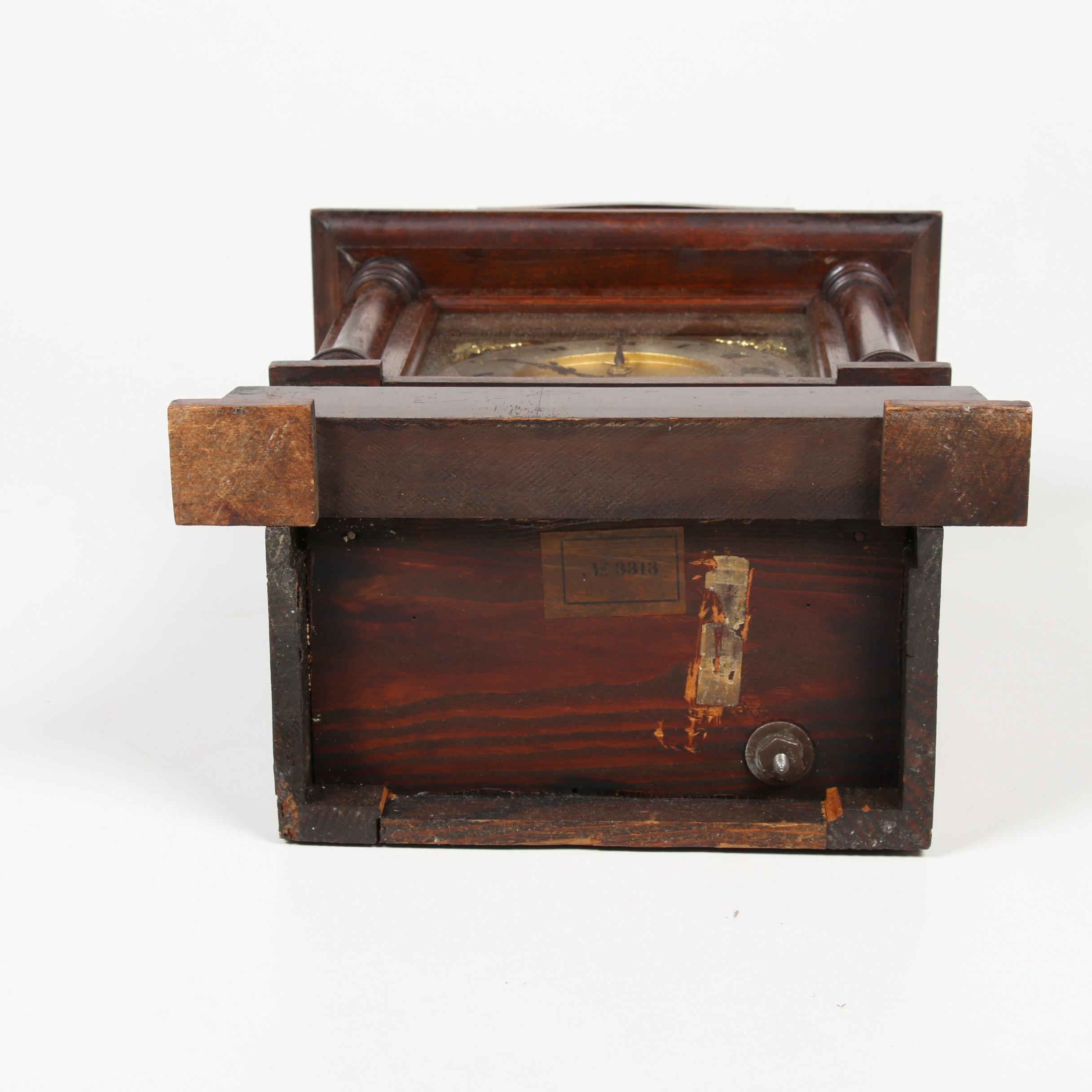 Hamburg American Clock Company Shelf Clock