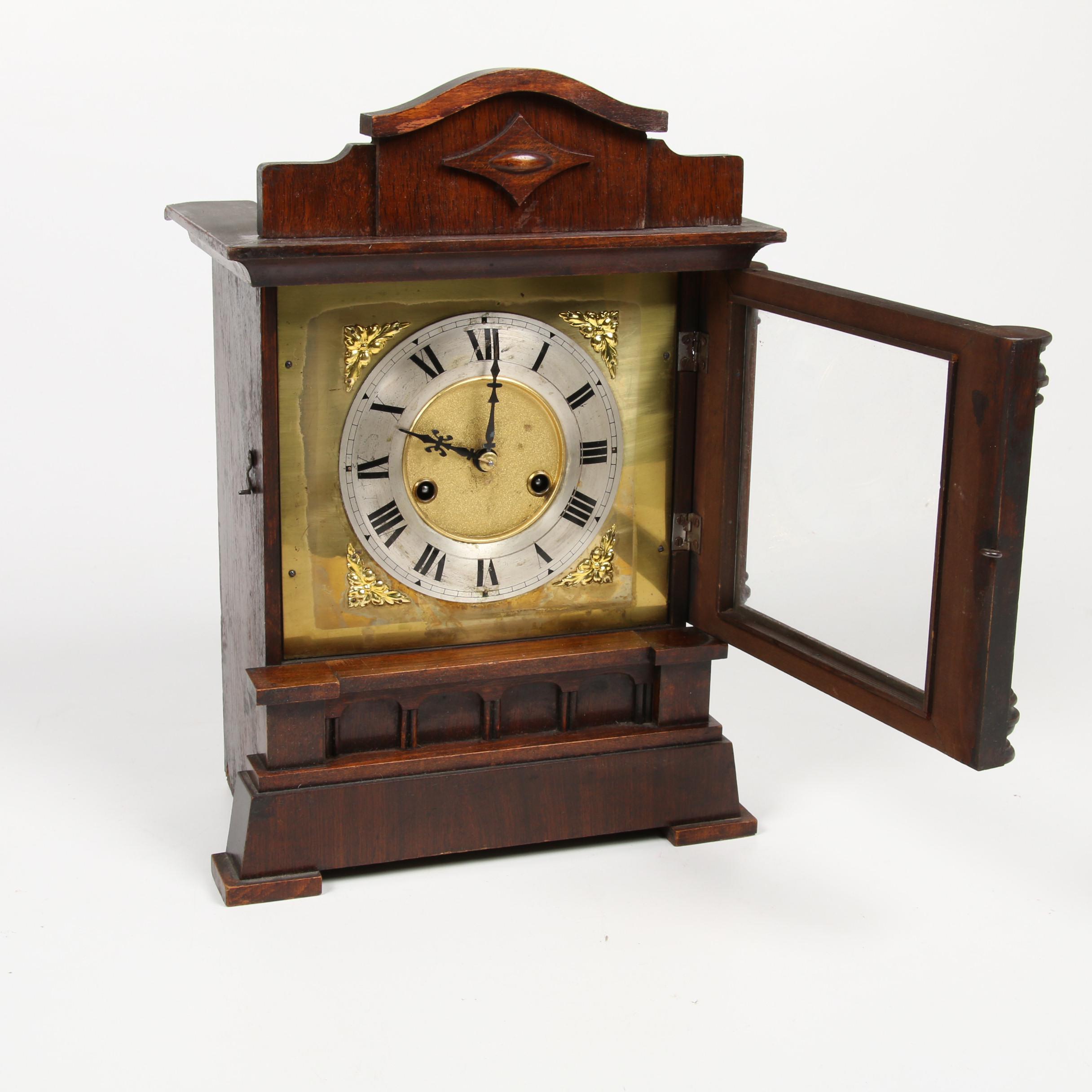 Hamburg American Clock Company Shelf Clock