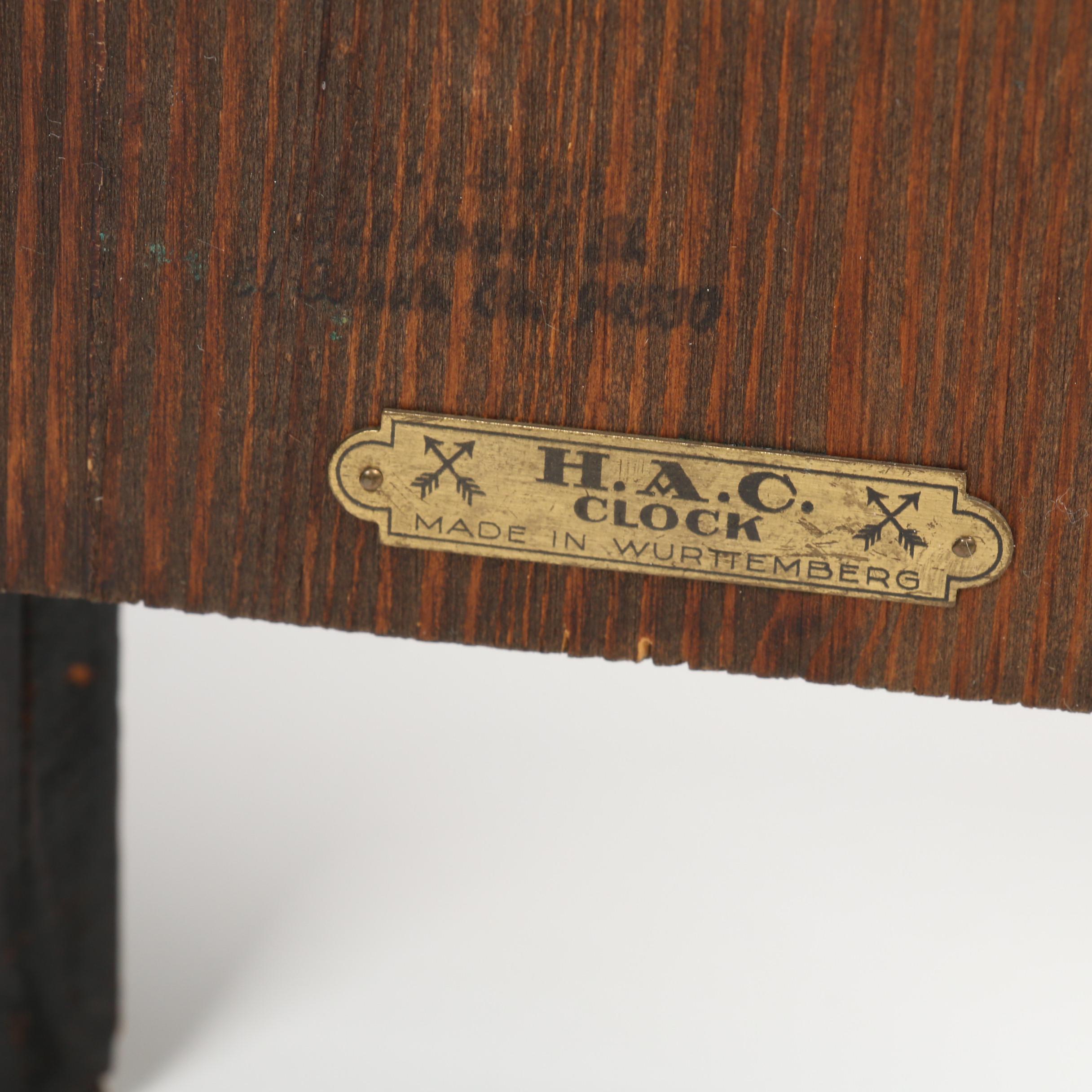 Hamburg American Clock Company Shelf Clock