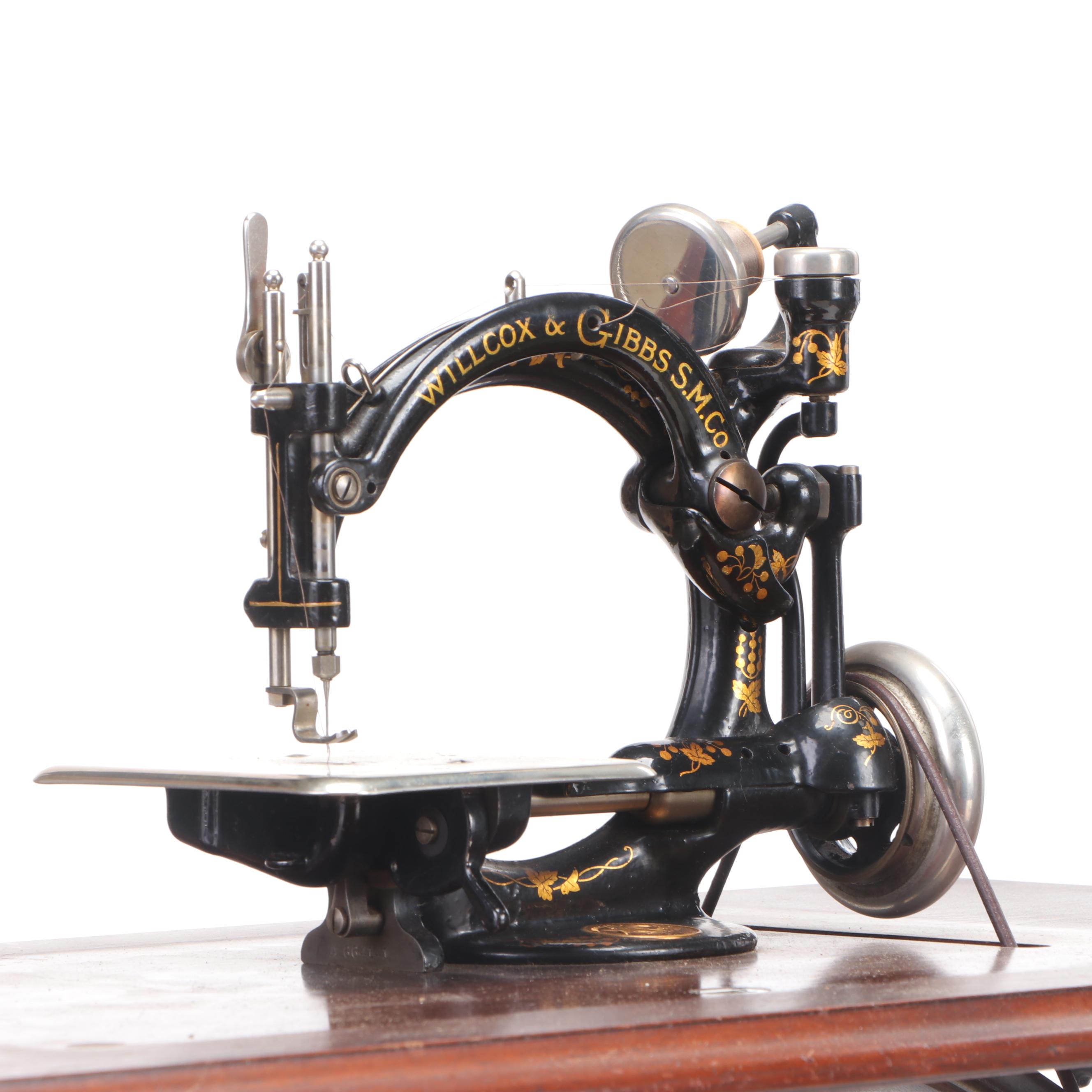 Willcox & Gibbs Treadle Sewing Machine