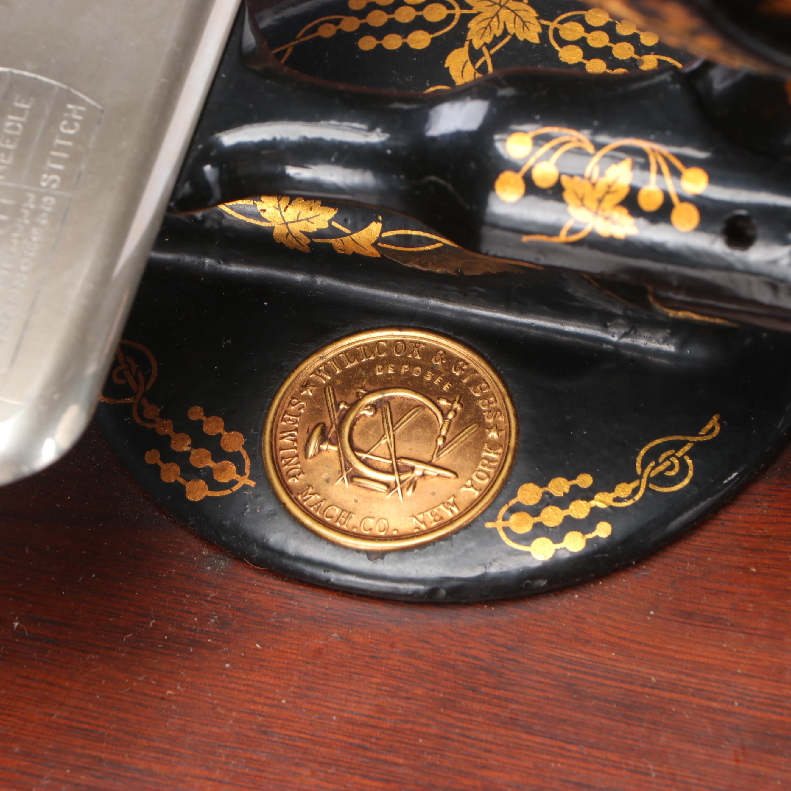 Willcox & Gibbs Treadle Sewing Machine