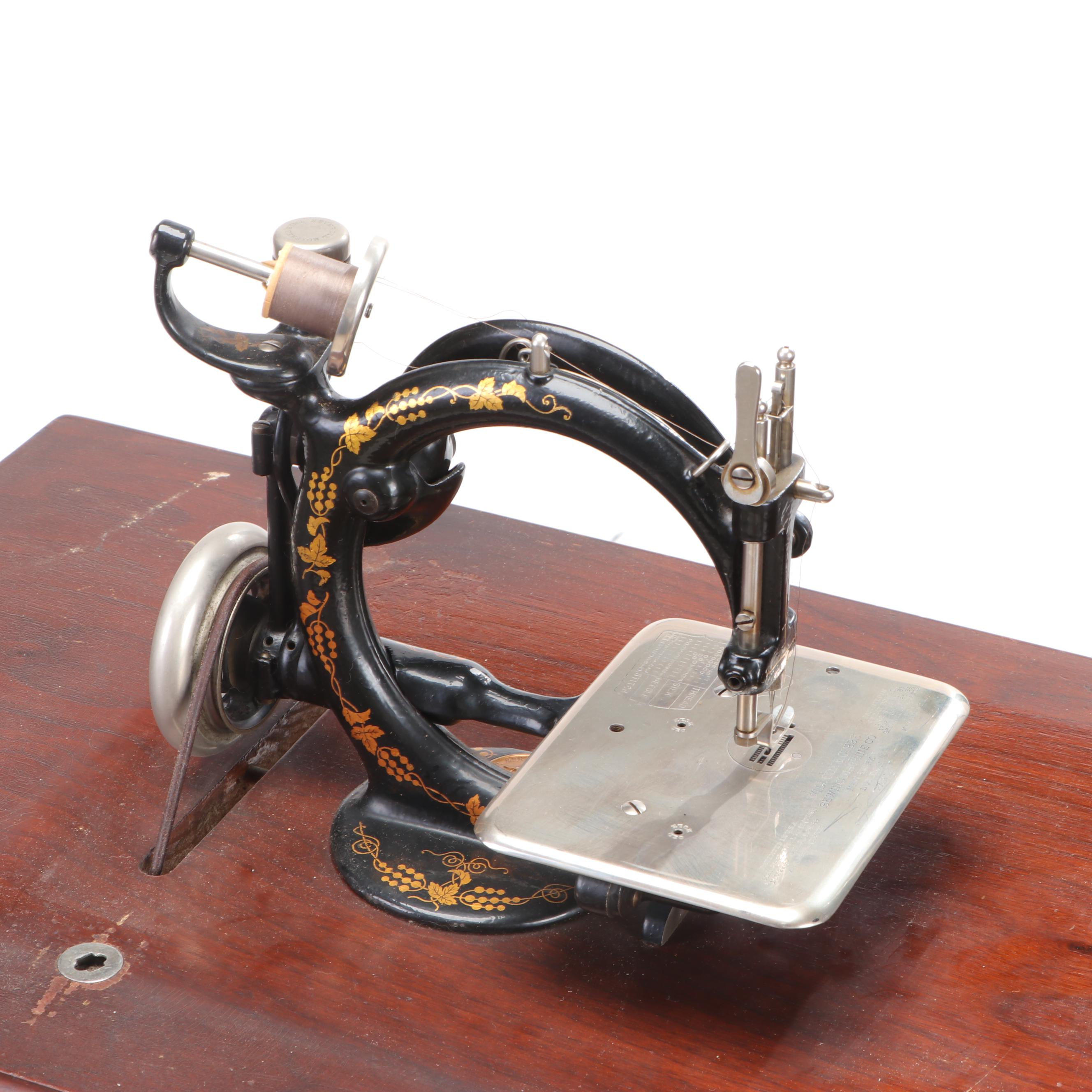 Willcox & Gibbs Treadle Sewing Machine