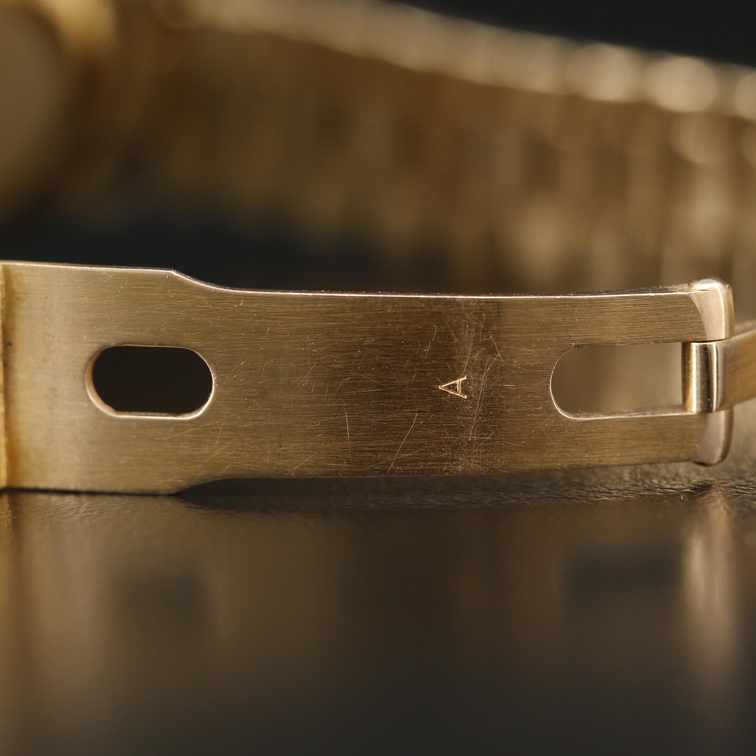 1985 Rolex Datejust President Diamond and Emerald 18K Automatic Watch