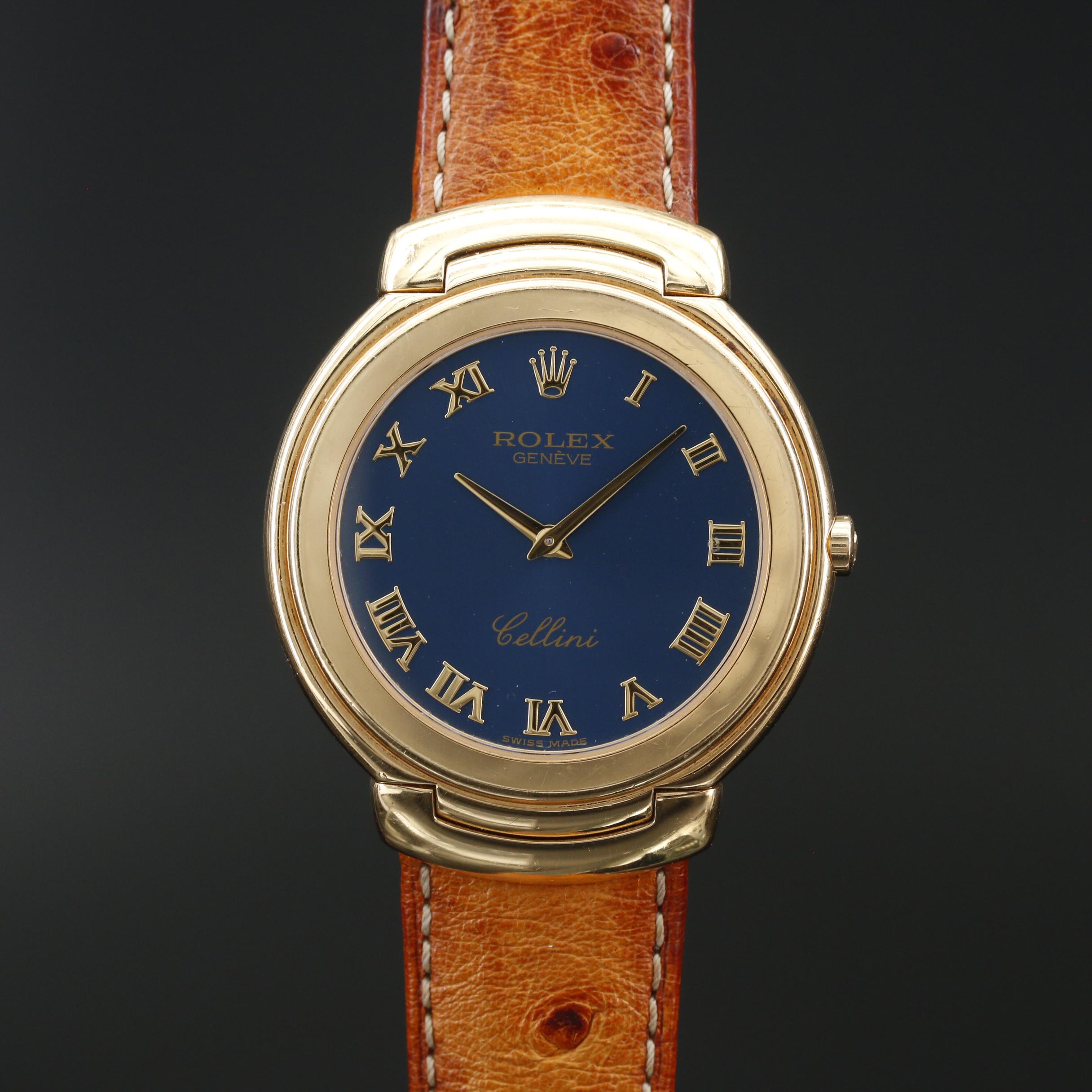 1991 Rolex Cellini 18K Yellow Gold Quartz Watch