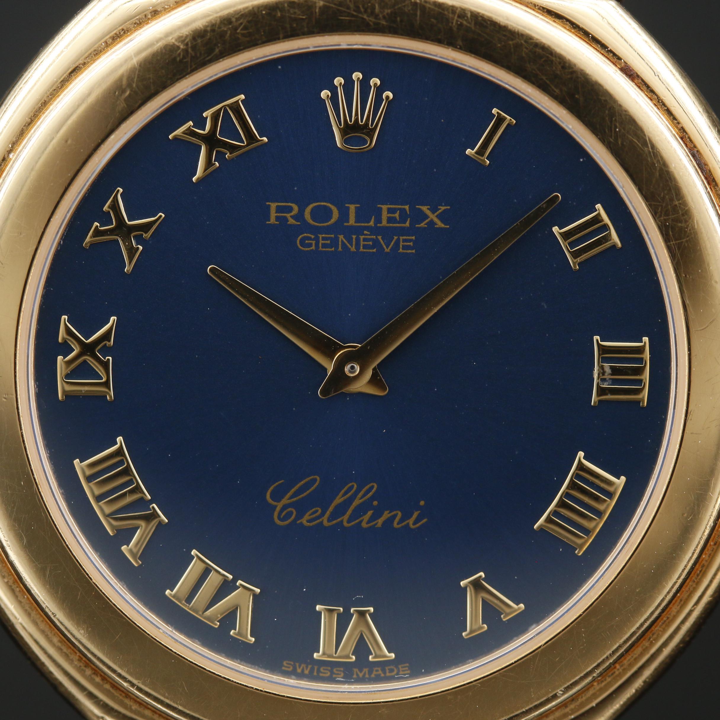 1991 Rolex Cellini 18K Yellow Gold Quartz Watch