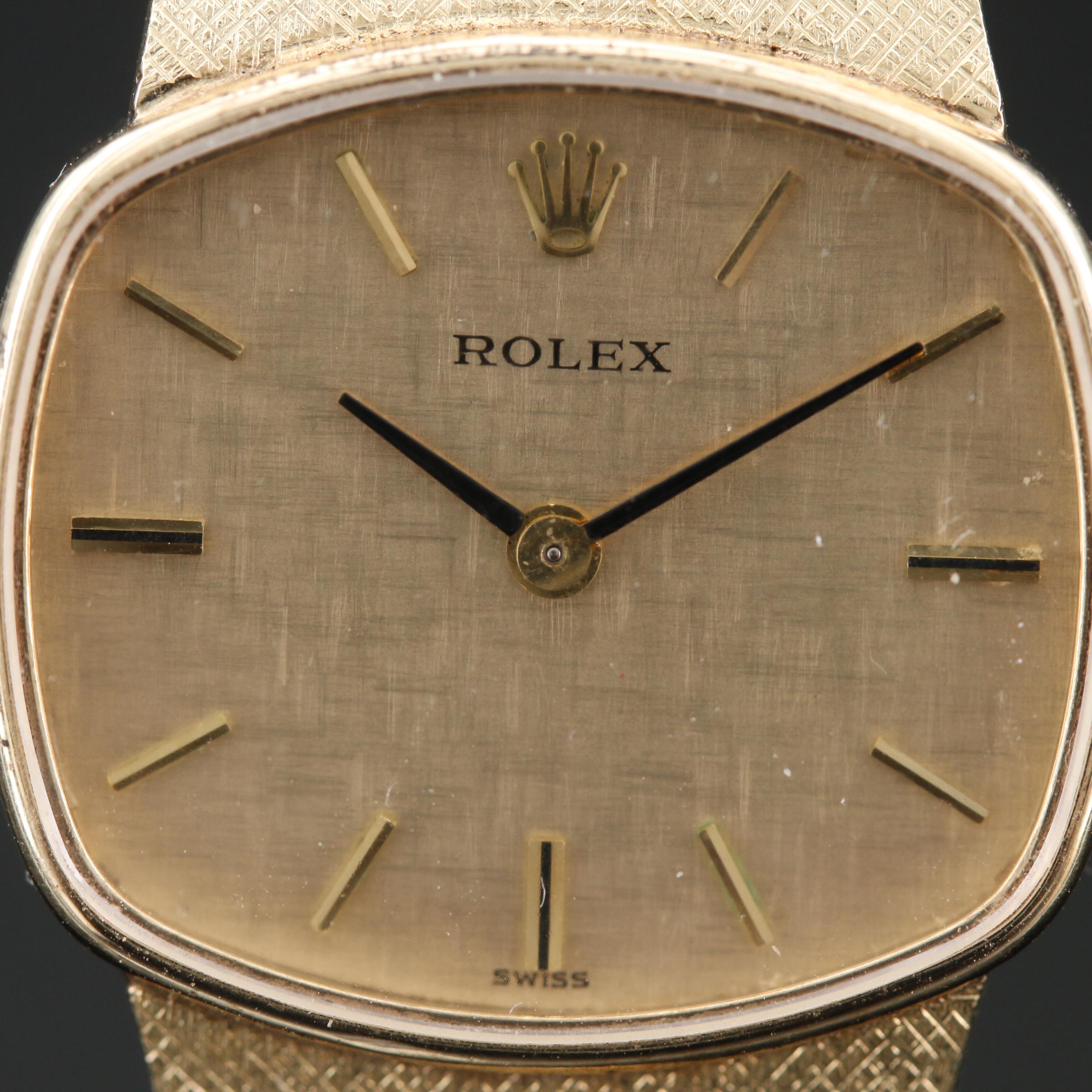 Vintage Rolex 14K Stem Wind Watch