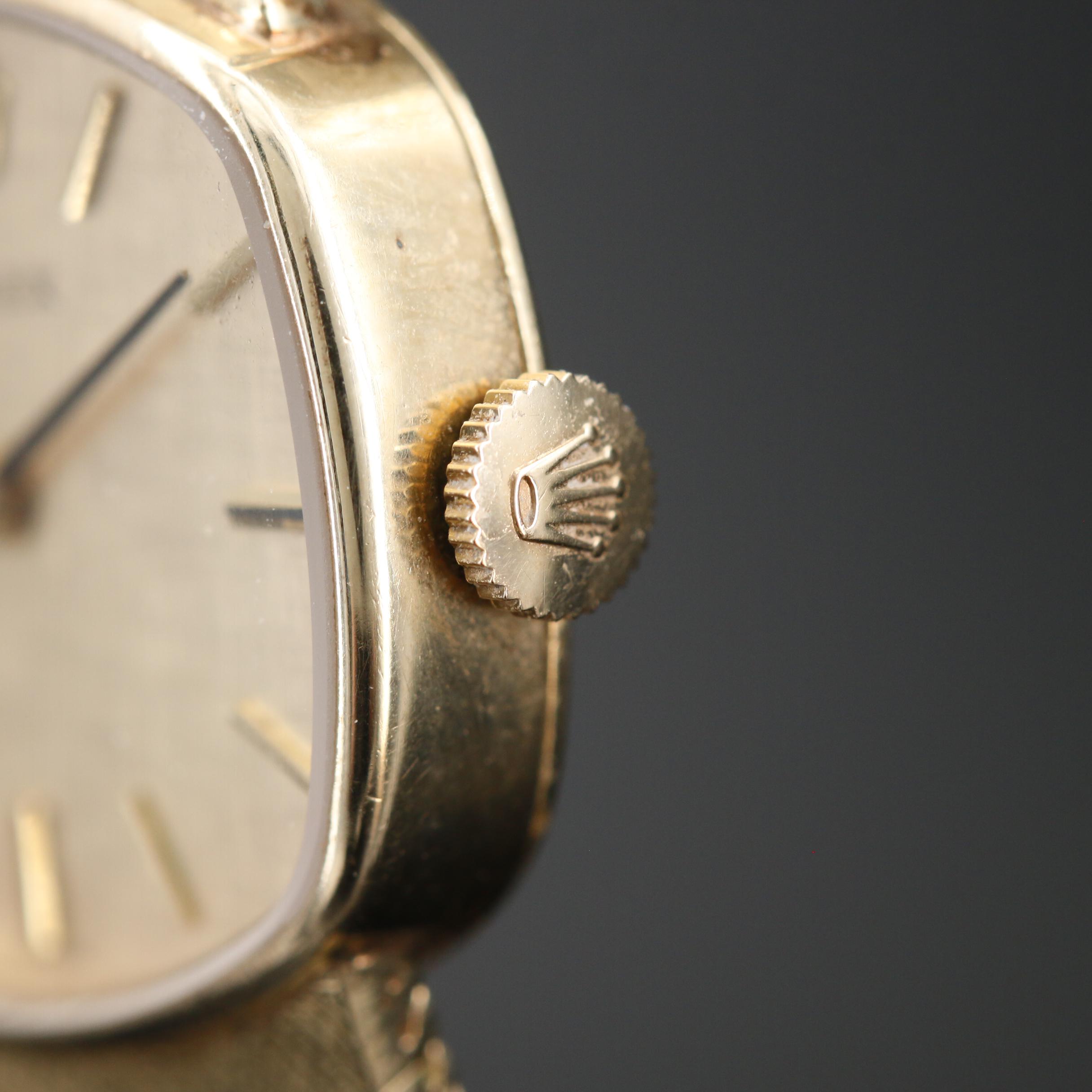 Vintage Rolex 14K Stem Wind Watch