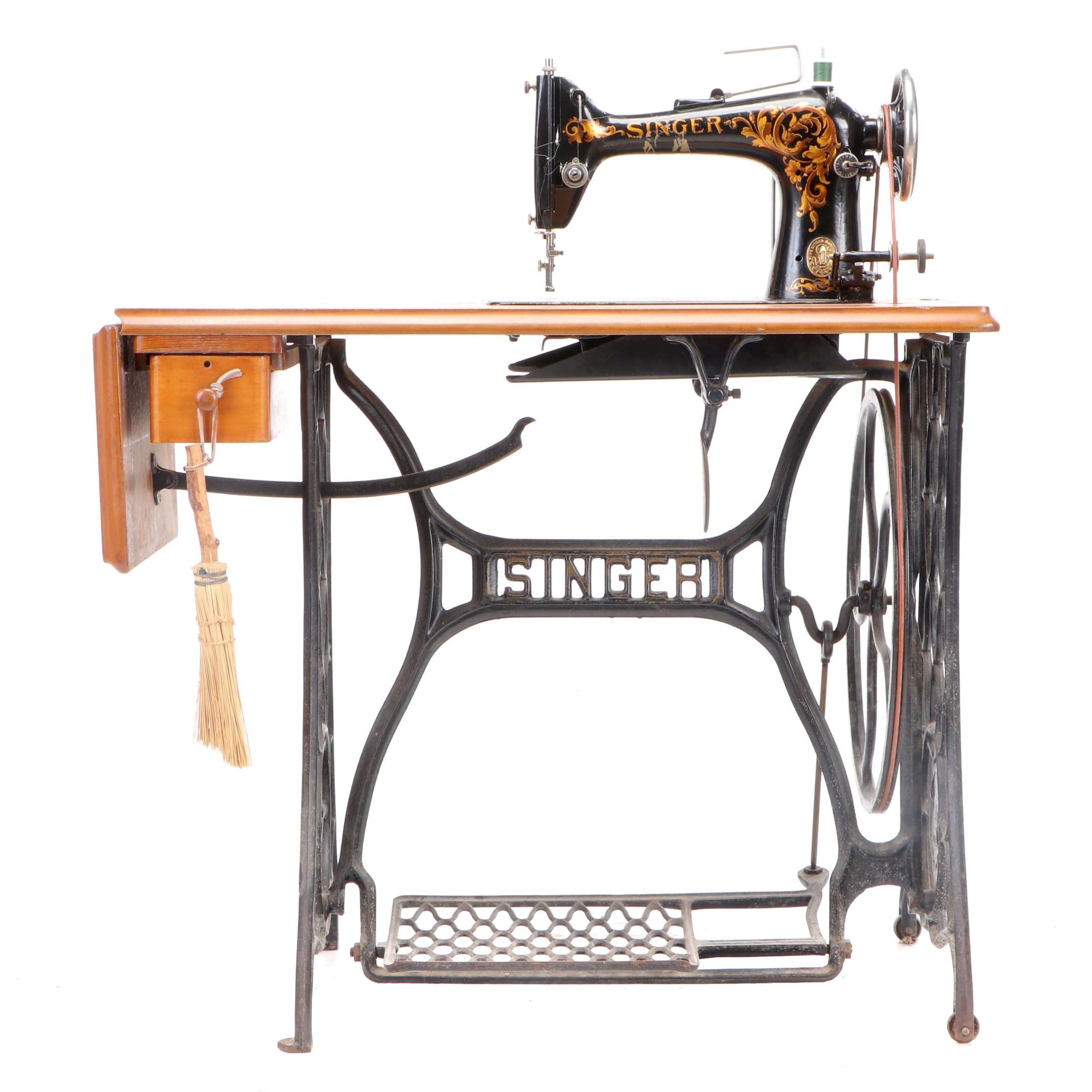 Singer Folding Treadle Sewing Machine