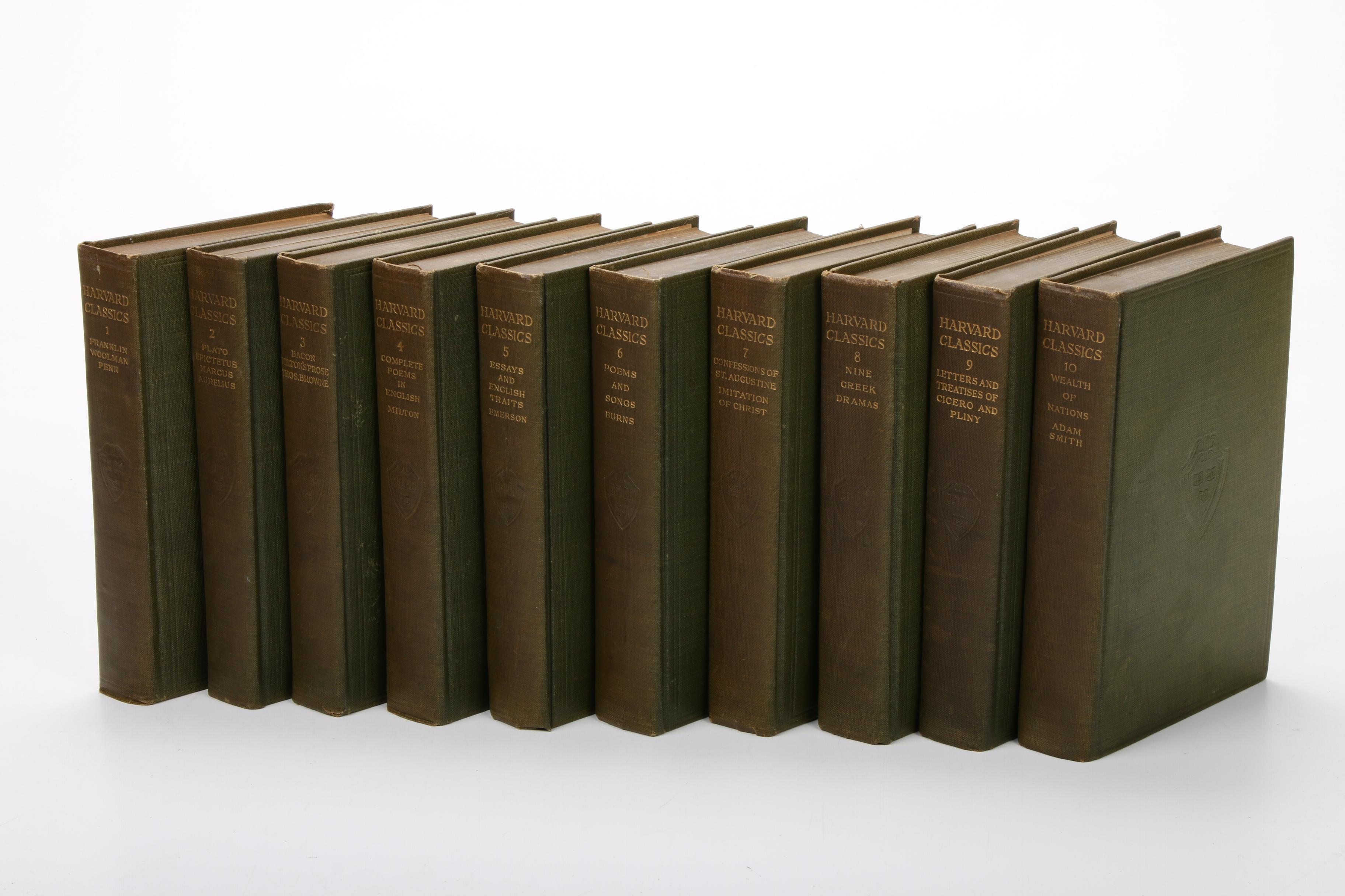 Forty-Nine "The Harvard Classics" Series Edited by Charles W. Eliot, 1909