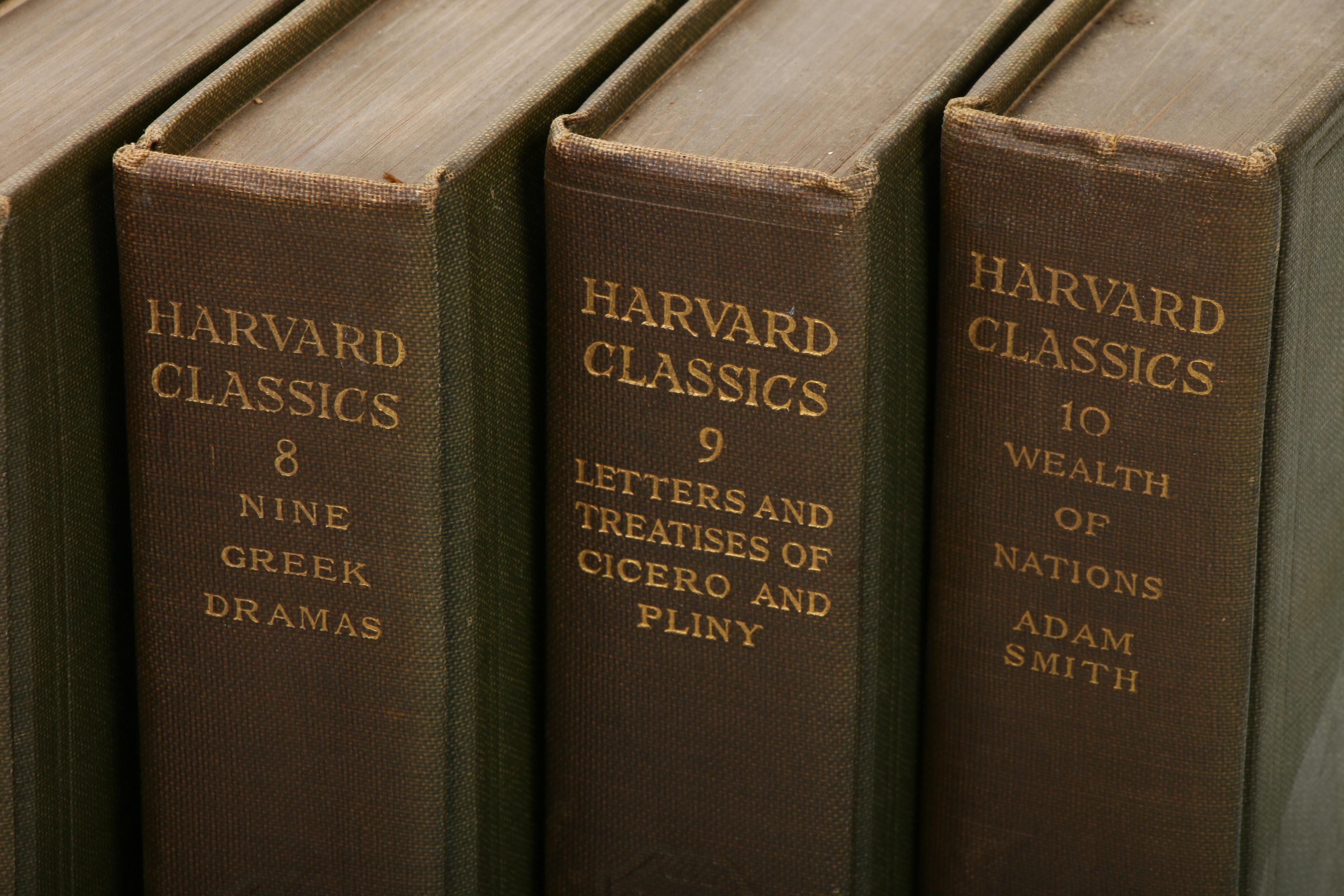 Forty-Nine "The Harvard Classics" Series Edited by Charles W. Eliot, 1909