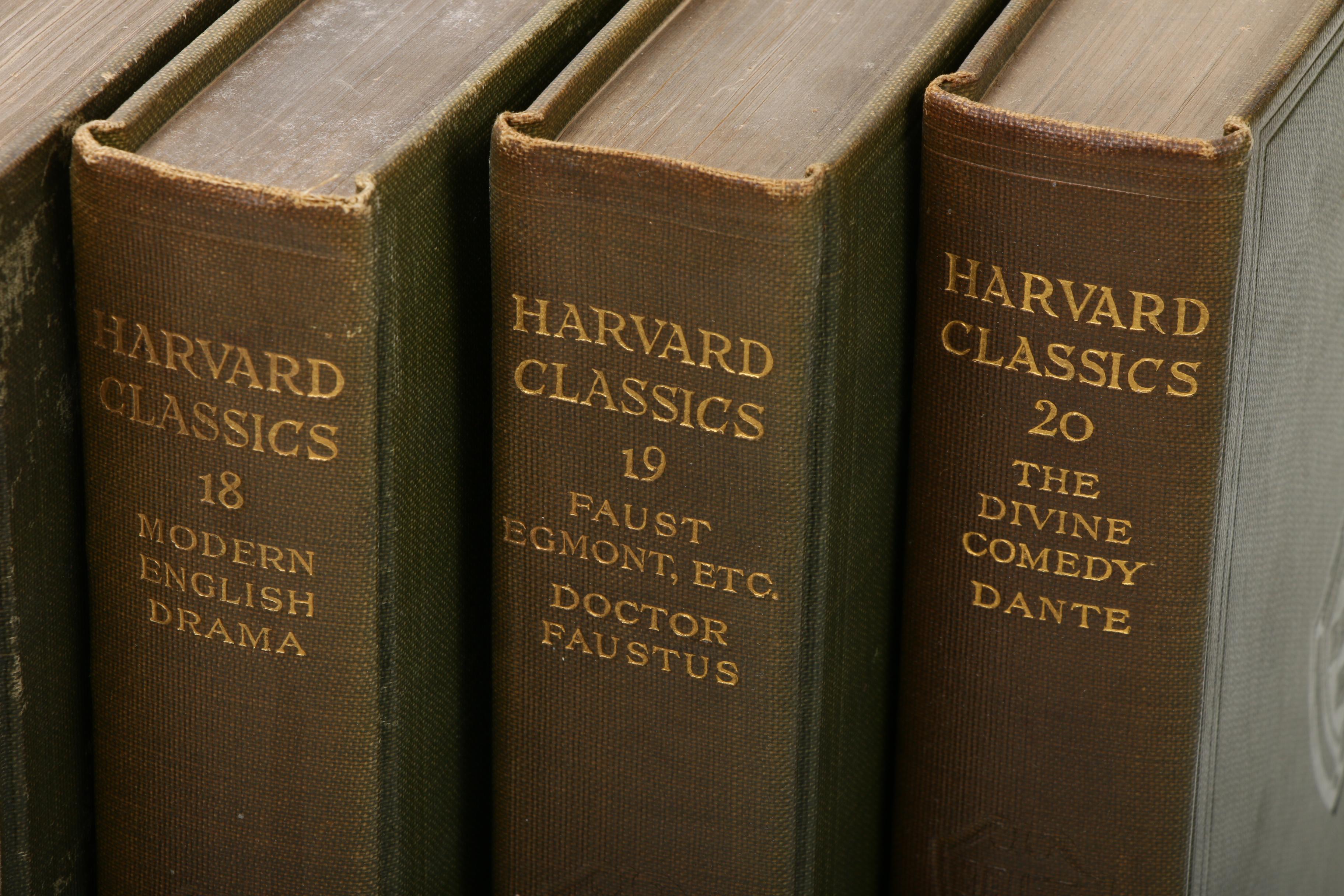 Forty-Nine "The Harvard Classics" Series Edited by Charles W. Eliot, 1909