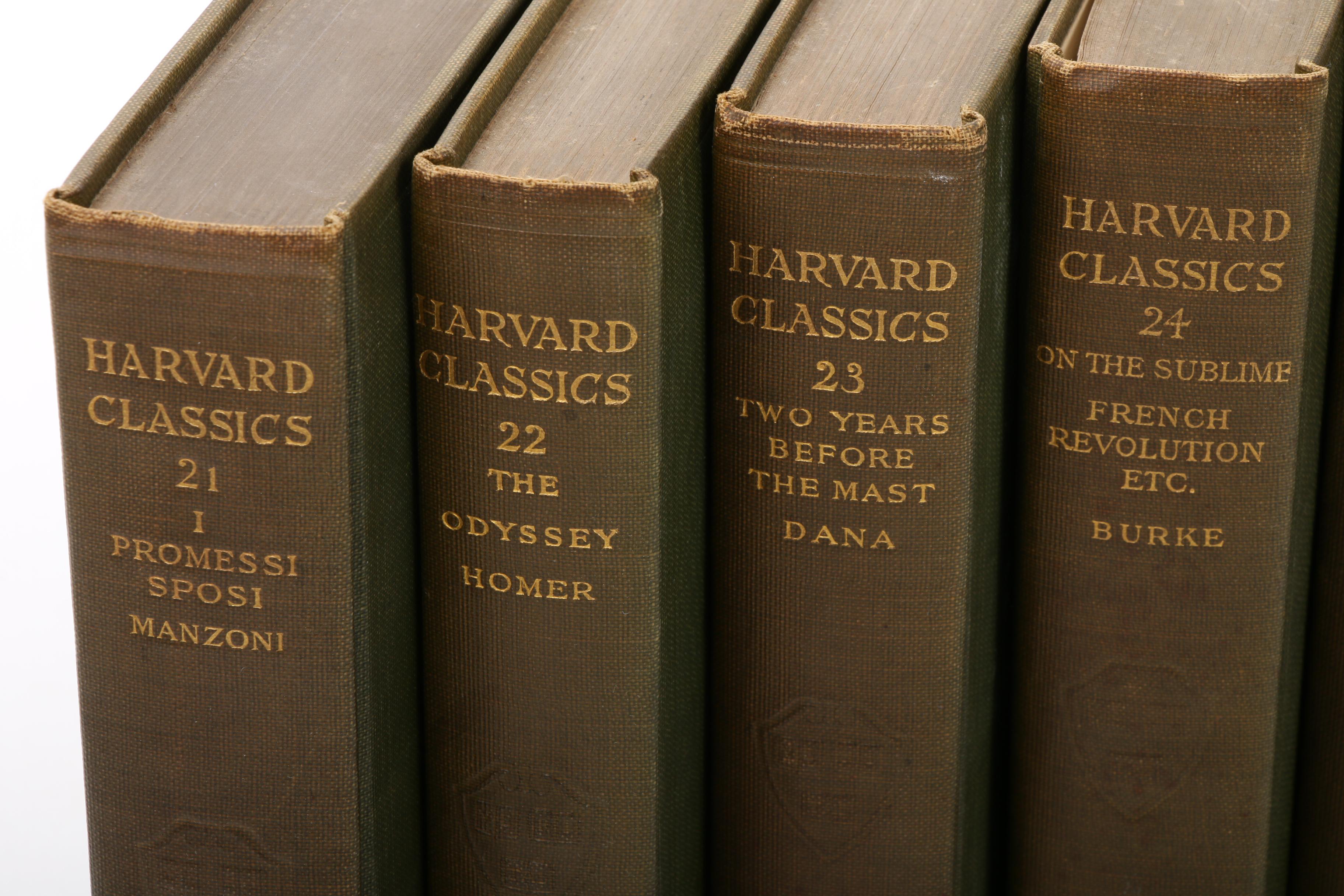 Forty-Nine "The Harvard Classics" Series Edited by Charles W. Eliot, 1909