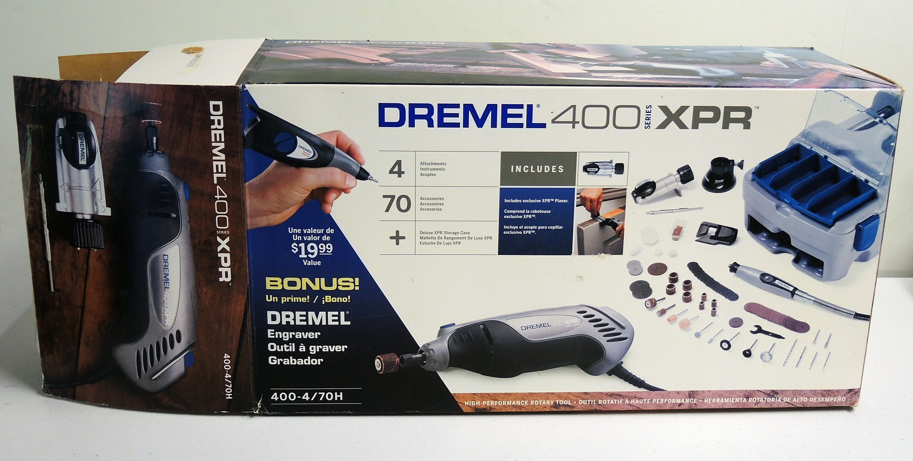 Dremel 400 XPR Rotary Tool and Accessories