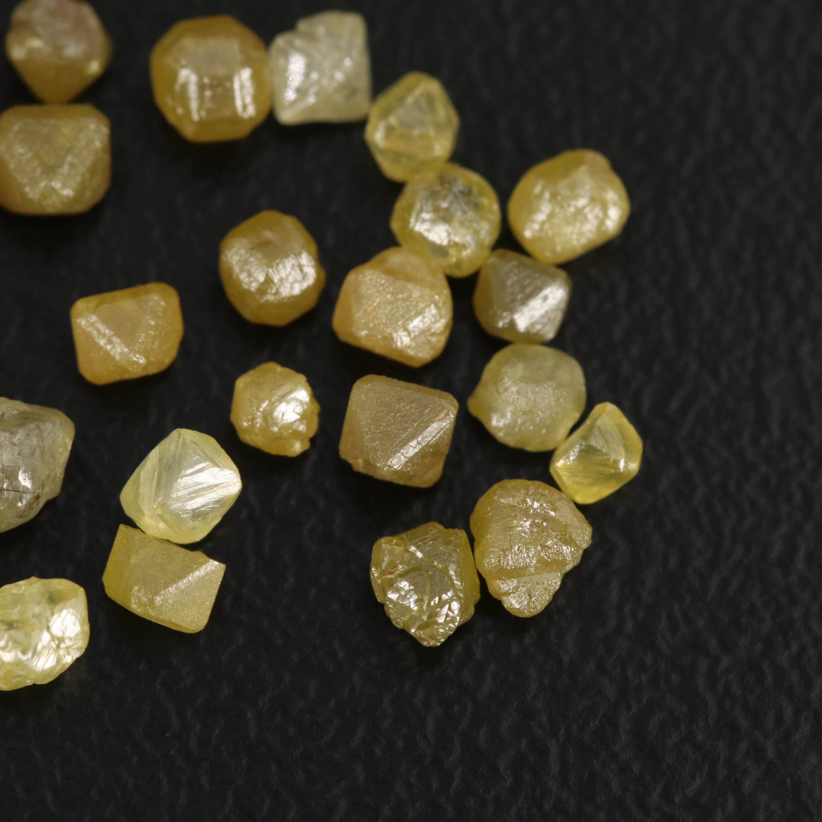Loose 4.21 CTW Rough Cut Diamonds