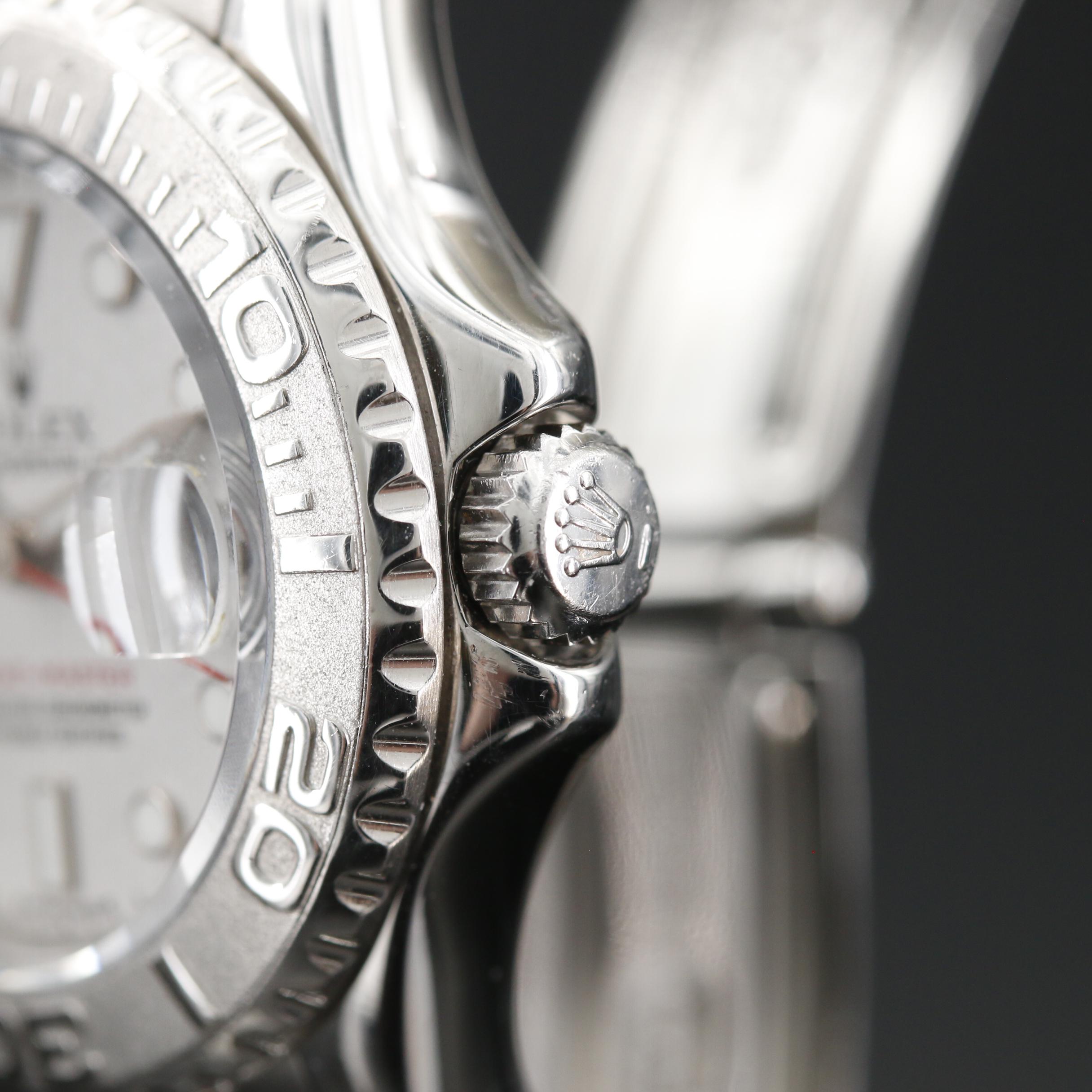 Rolex Yacht-Master Platinum and Stainless Steel Automatic Watch