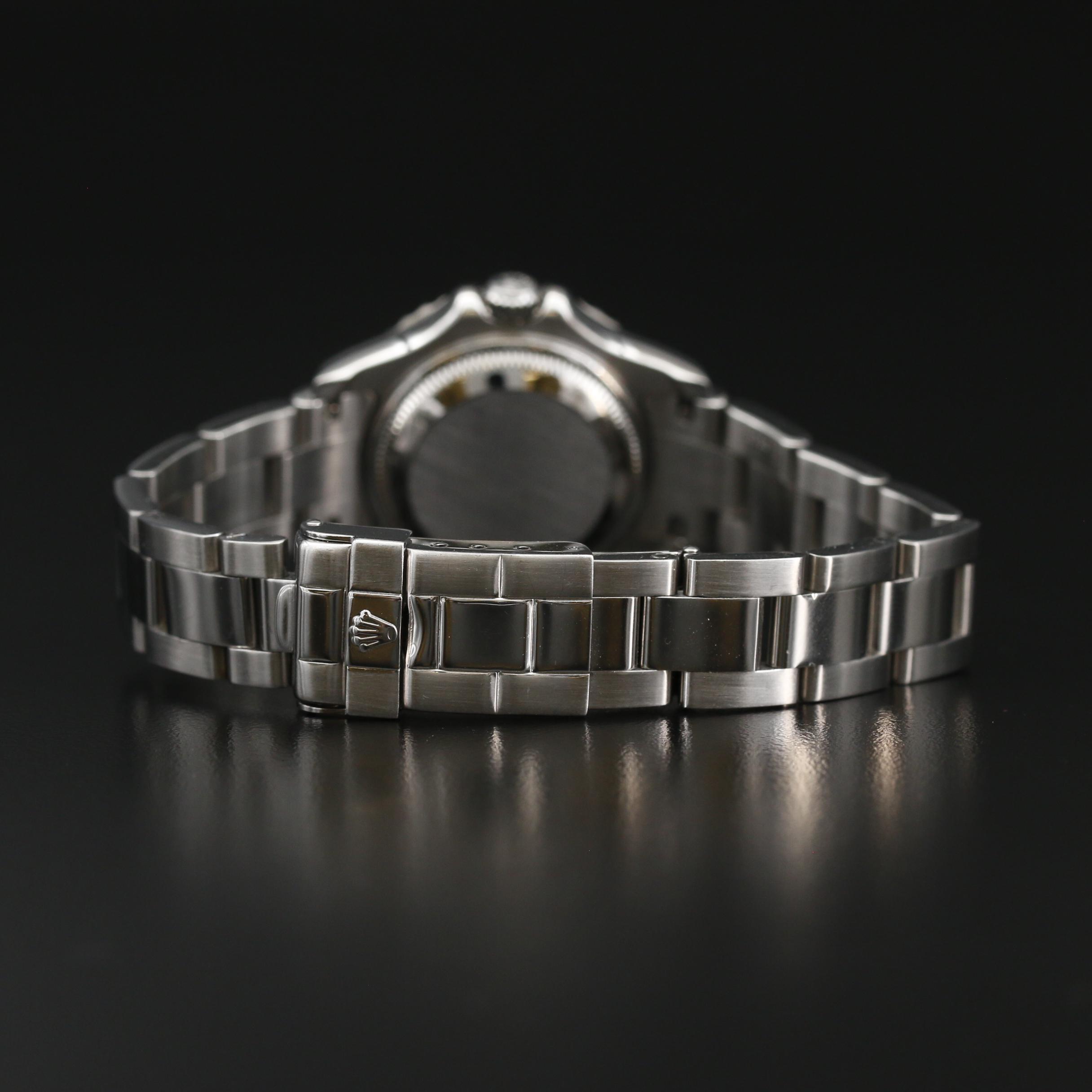 Rolex Yacht-Master Platinum and Stainless Steel Automatic Watch