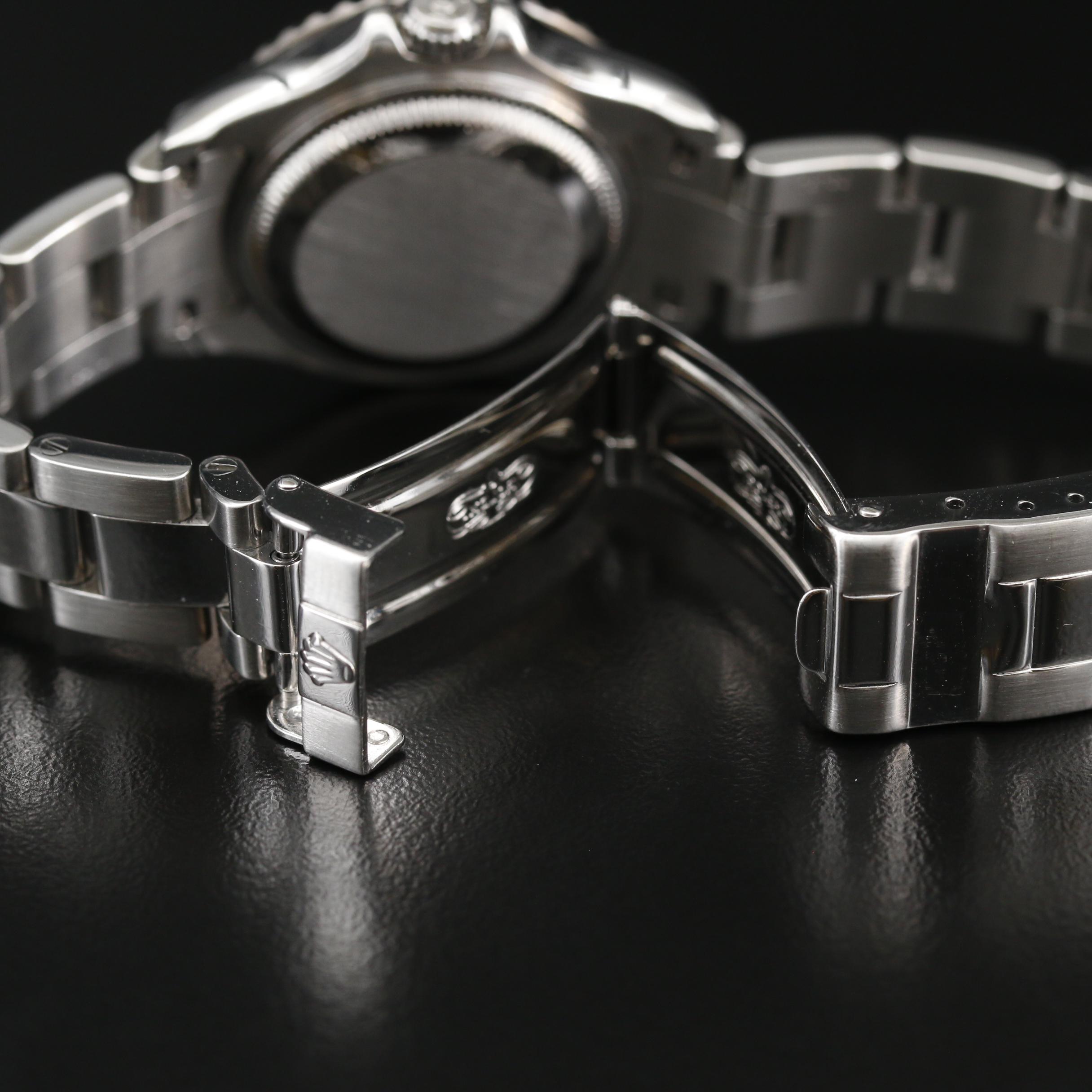 Rolex Yacht-Master Platinum and Stainless Steel Automatic Watch