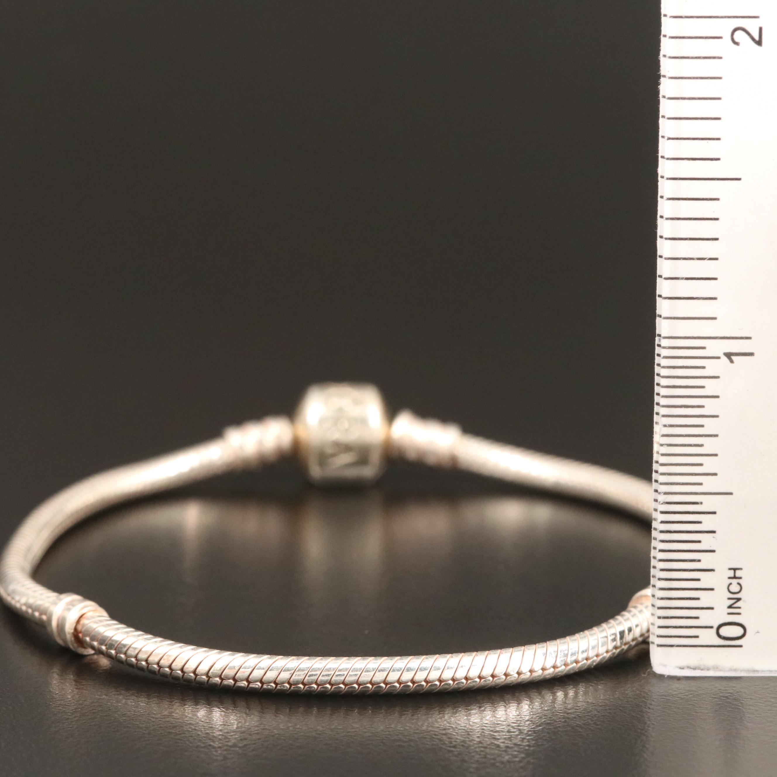 Pandora Sterling Bracelet for Charms