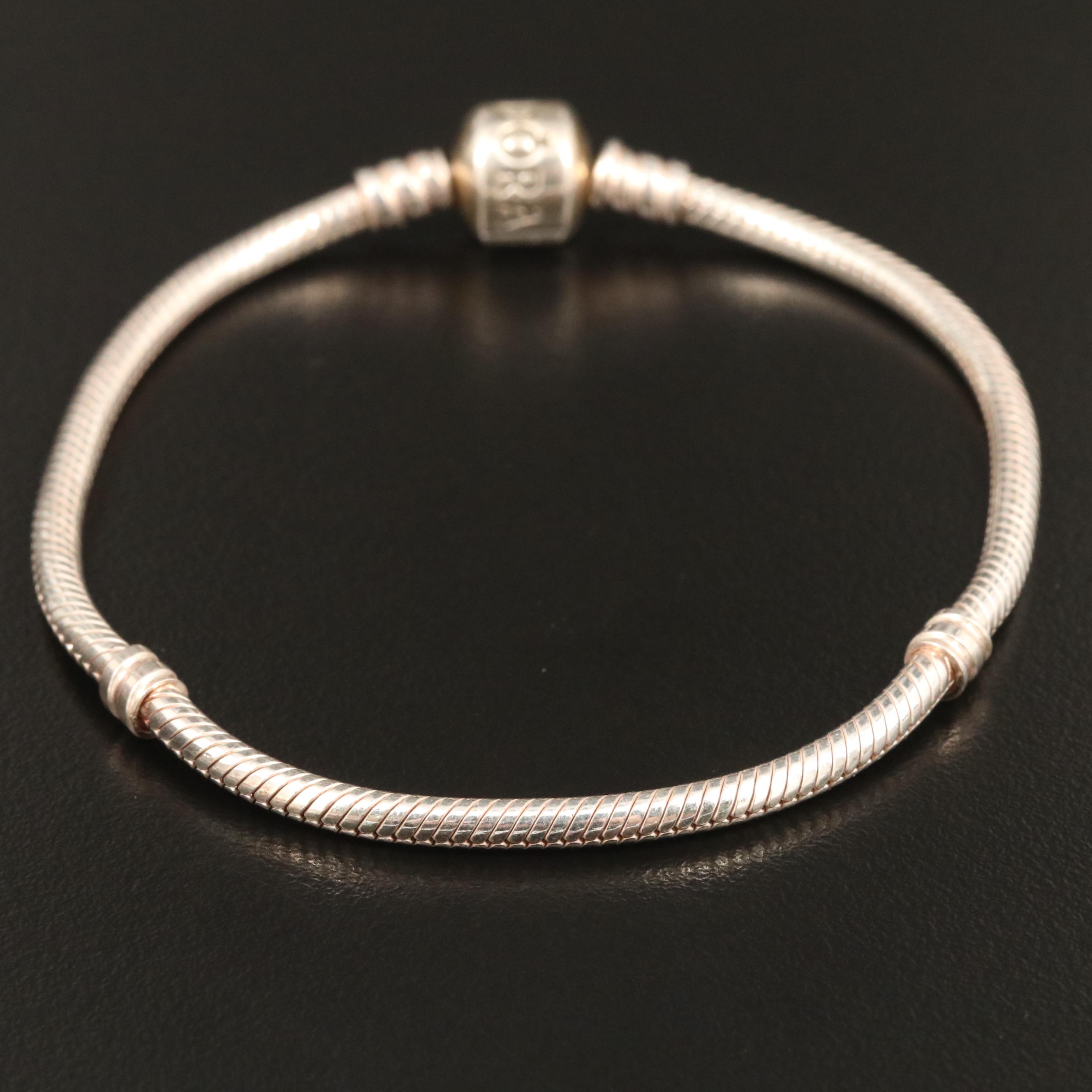 Pandora Sterling Bracelet for Charms