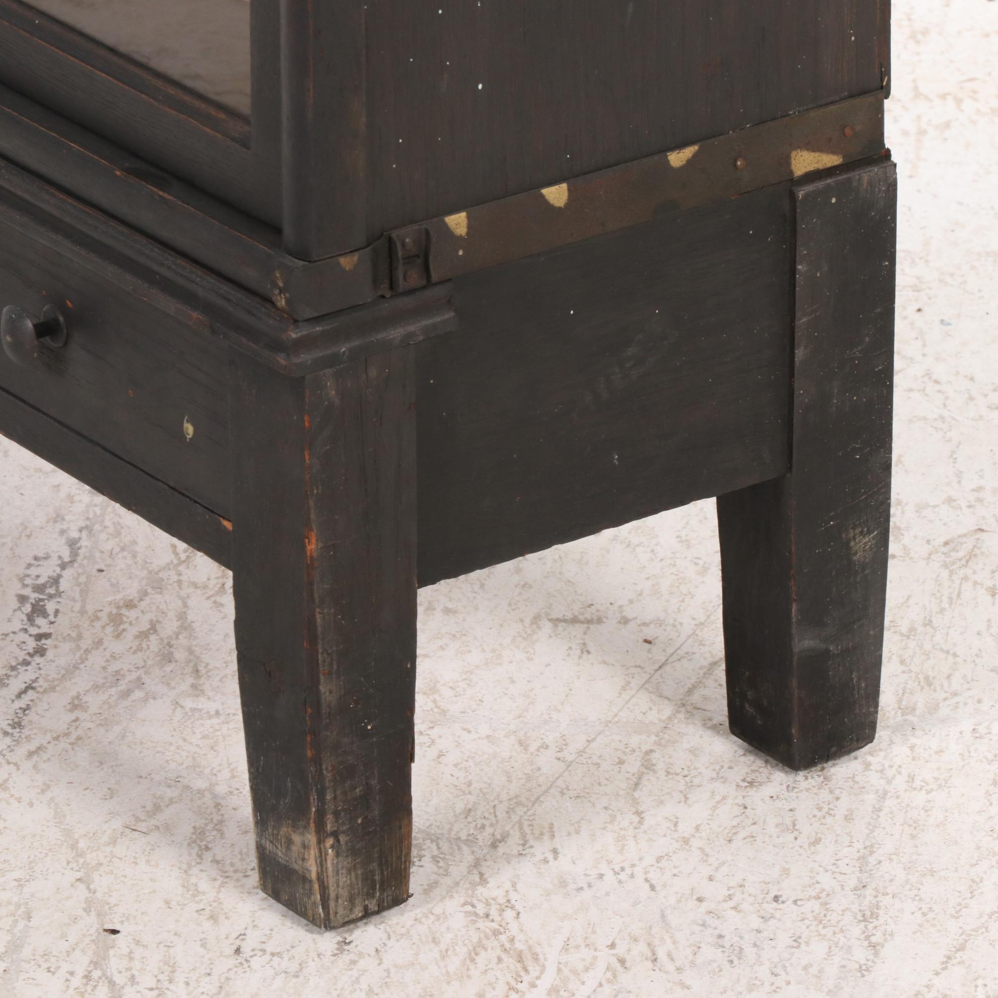 Globe-Wernicke Co. Ebonized Barrister's Bookcase, Early 20th Century