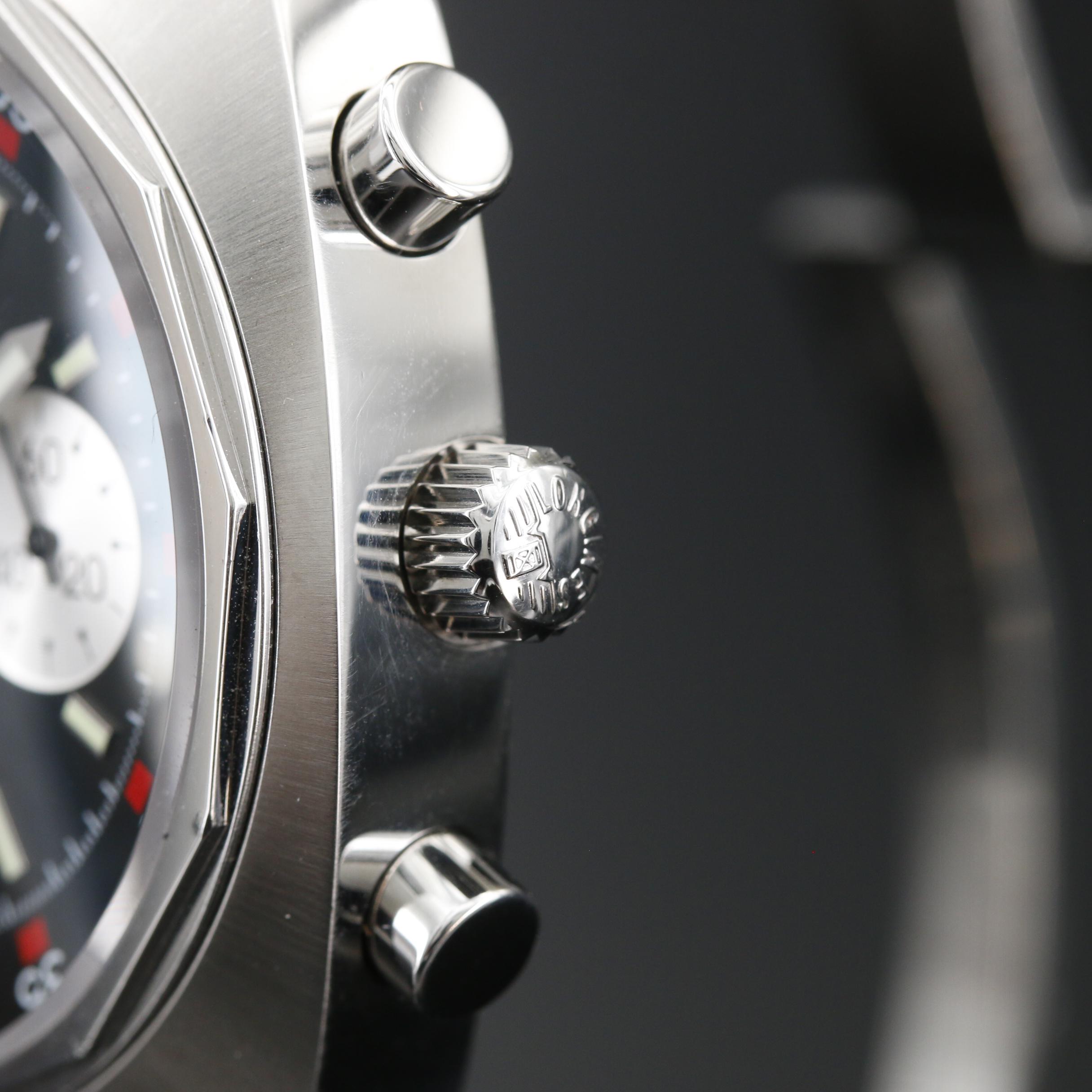 Longines Heritage Diver Chronograph Stainless Steel Automatic Watch