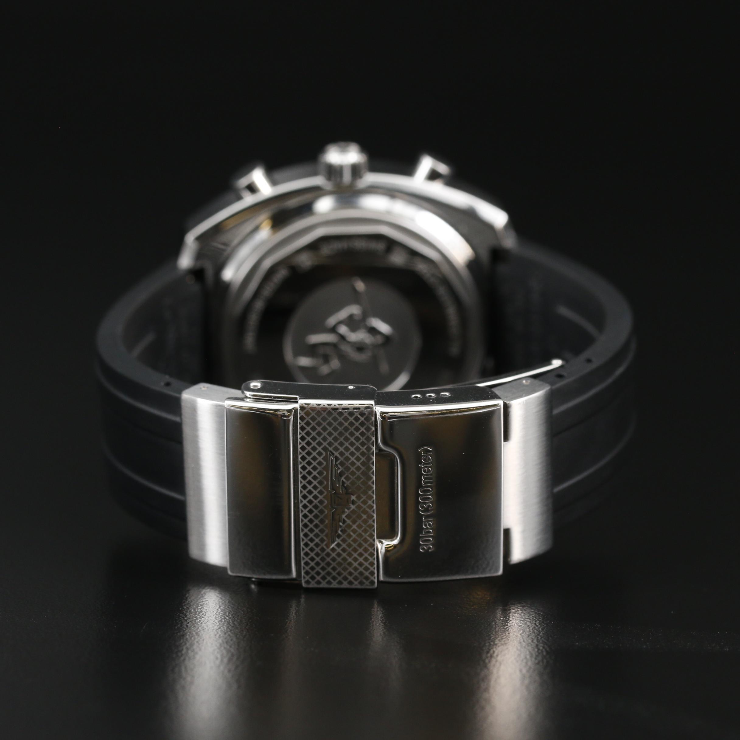 Longines Heritage Diver Chronograph Stainless Steel Automatic Watch