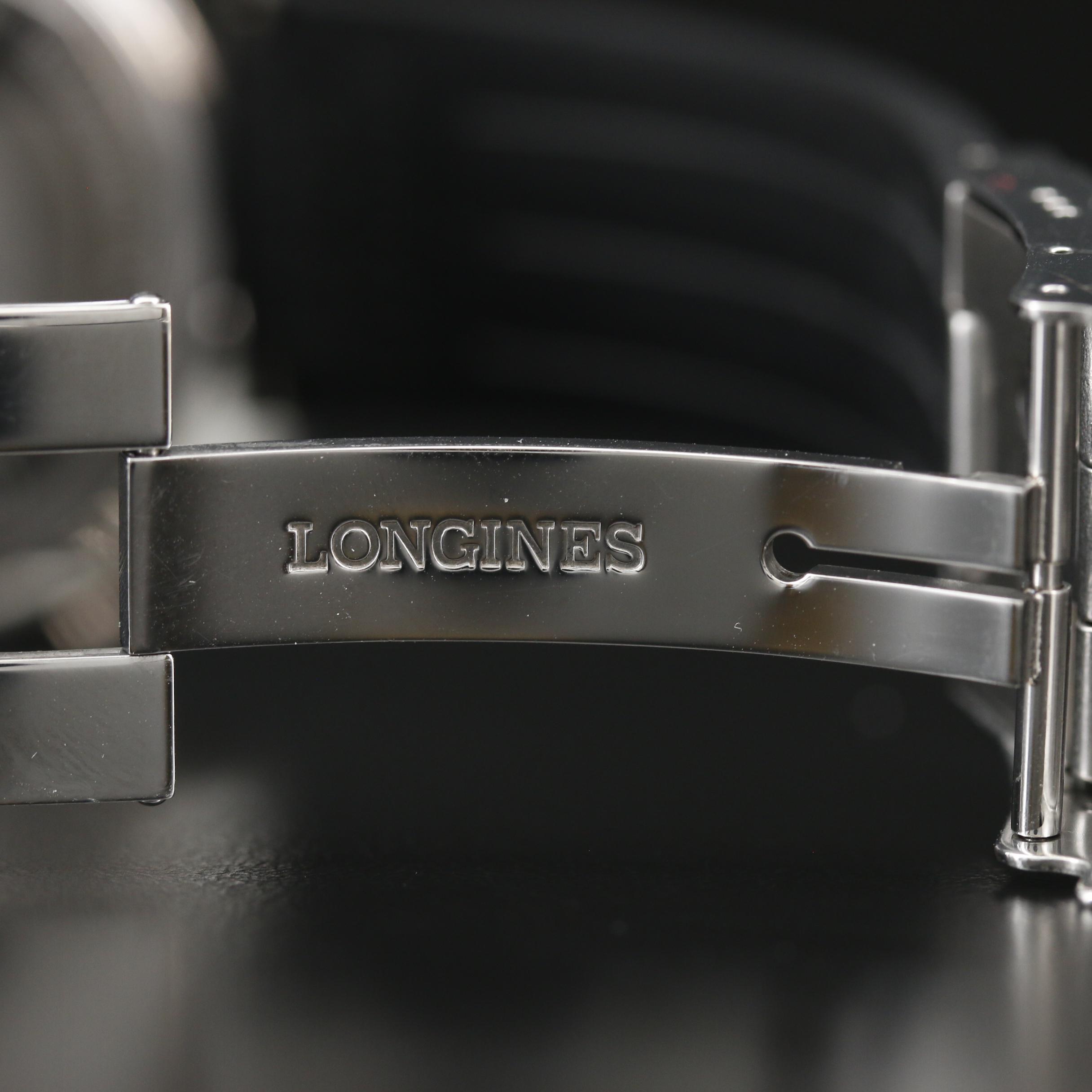 Longines Heritage Diver Chronograph Stainless Steel Automatic Watch