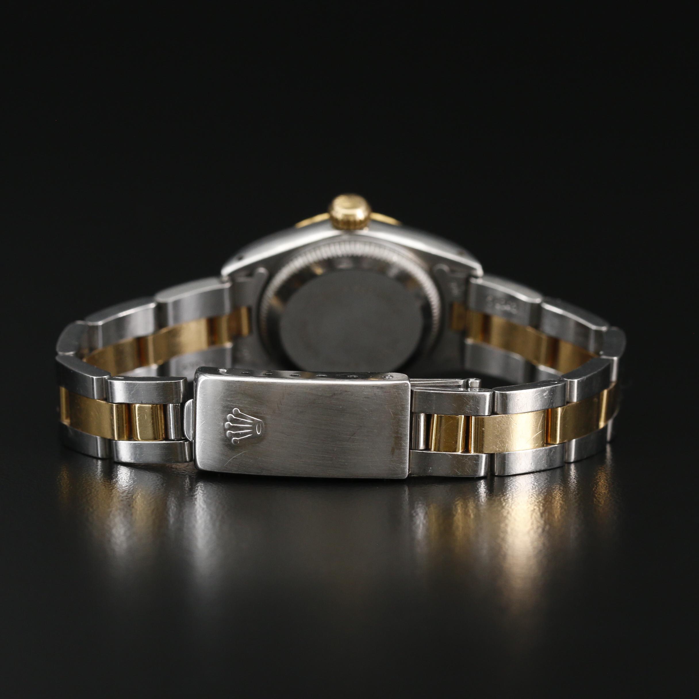 1987 Rolex Zephyr Oyster Perpetual 18K and Stainless Steel Automatic Watch