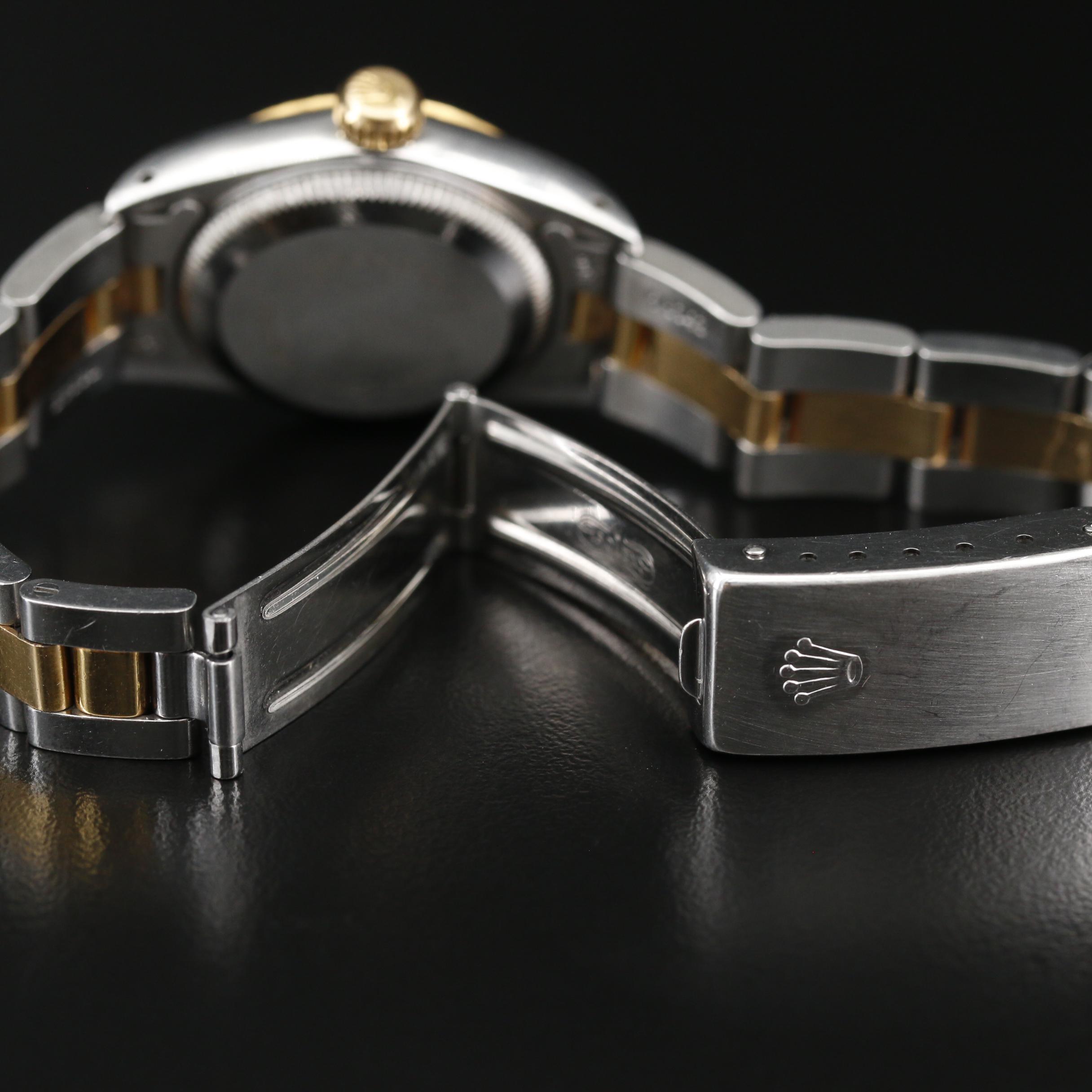 1987 Rolex Zephyr Oyster Perpetual 18K and Stainless Steel Automatic Watch