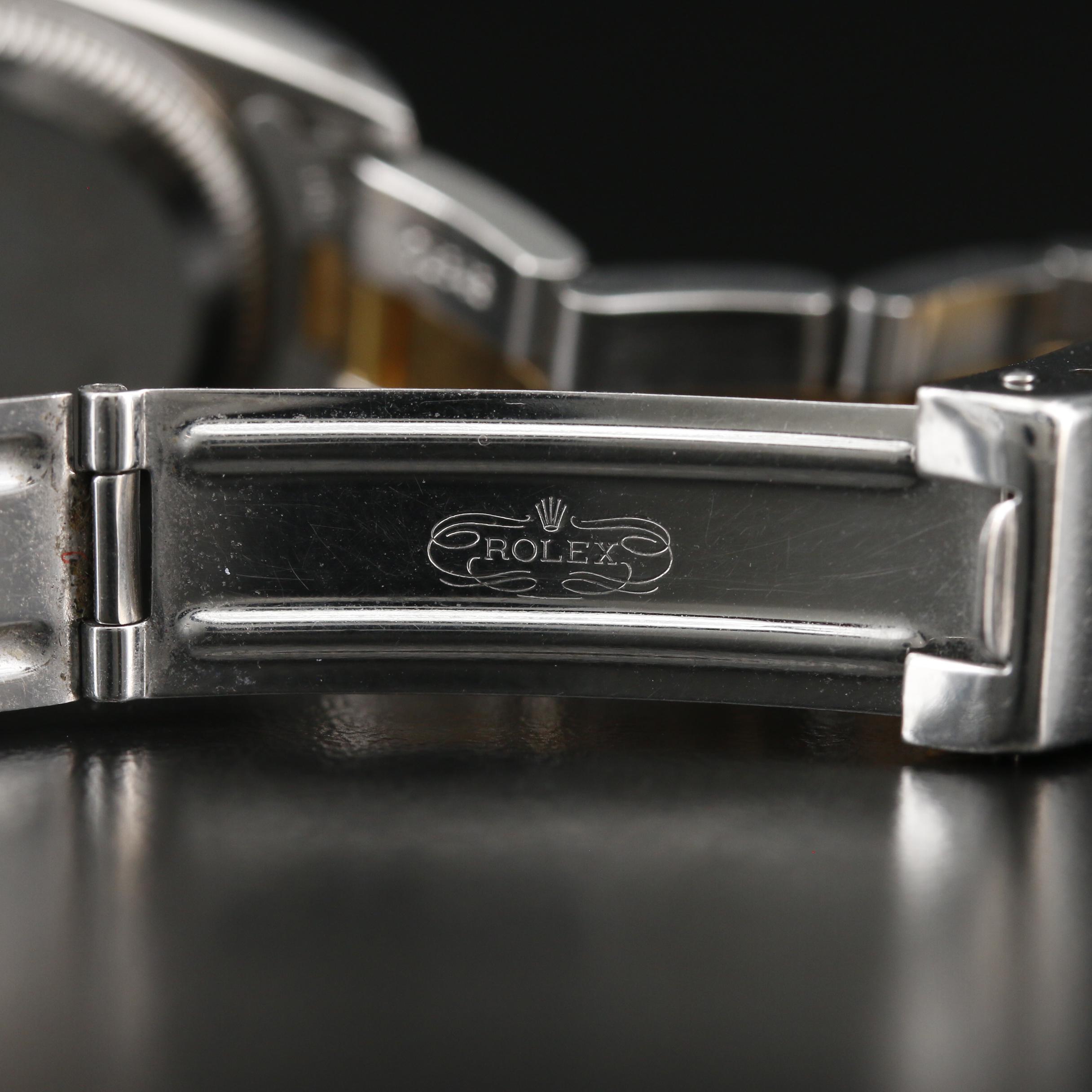 1987 Rolex Zephyr Oyster Perpetual 18K and Stainless Steel Automatic Watch