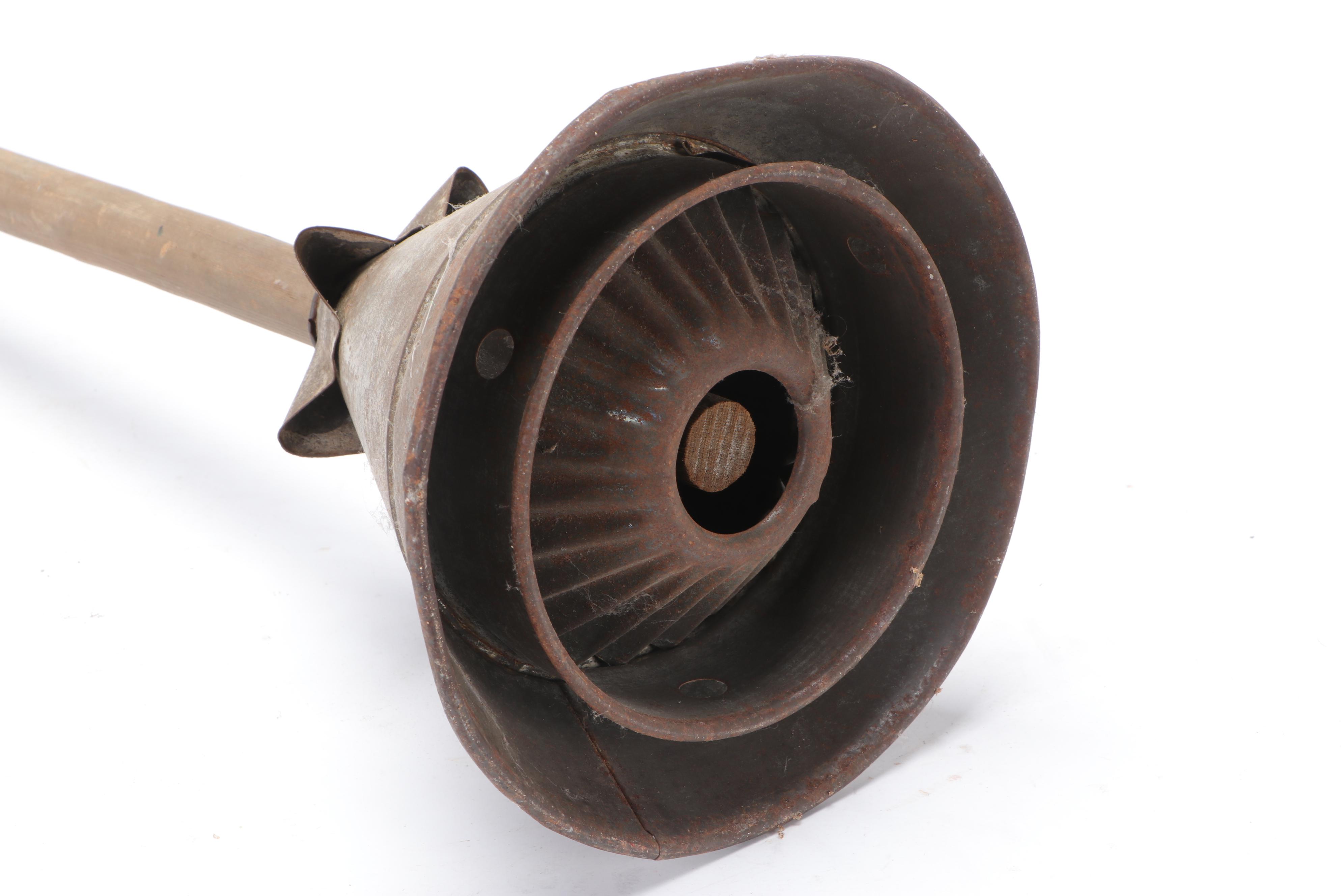 Rapid Washer Laundry Plunger with Galvanized Boiler Wash Tub