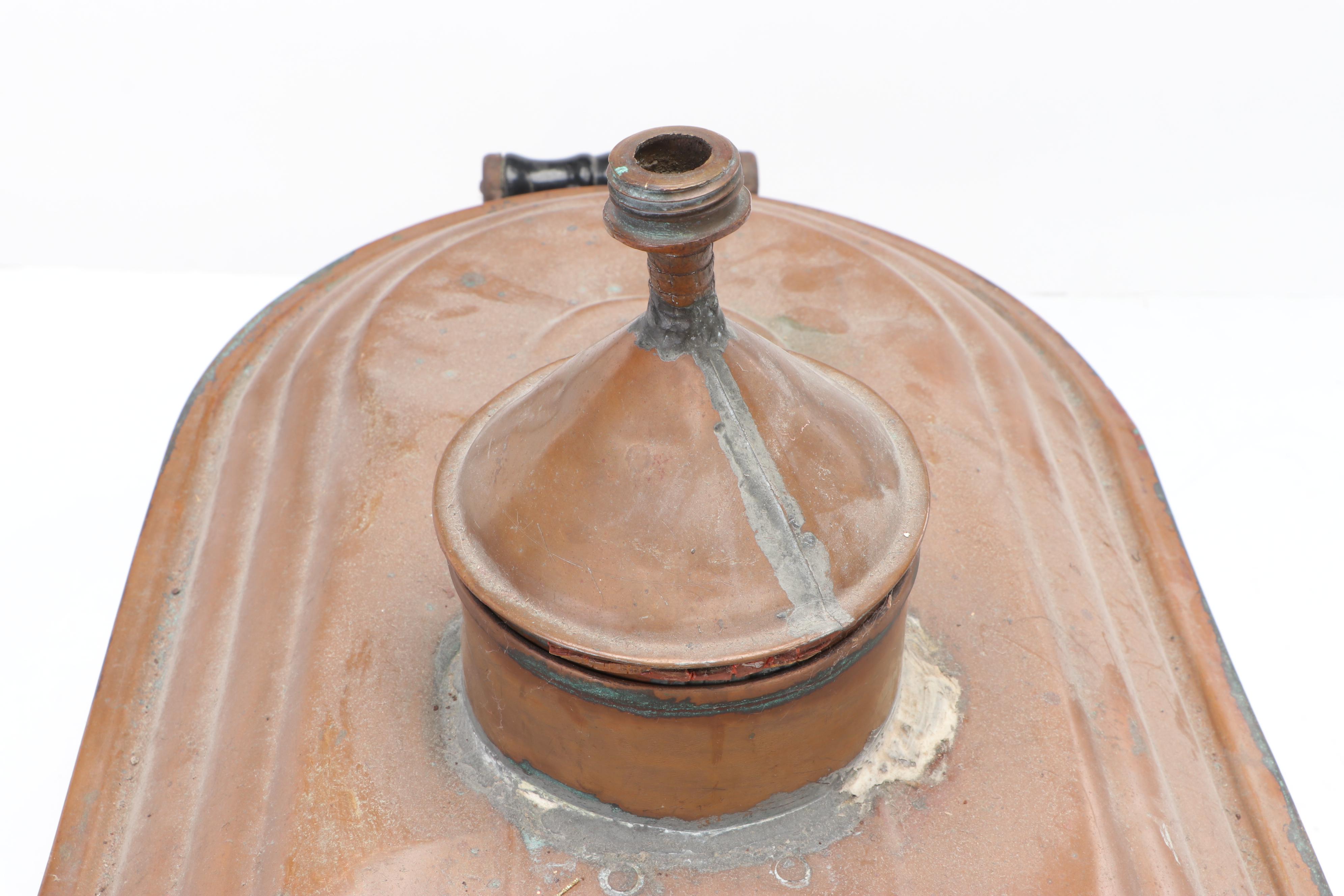 Copper Wash Tub Moonshine Still and Ladle
