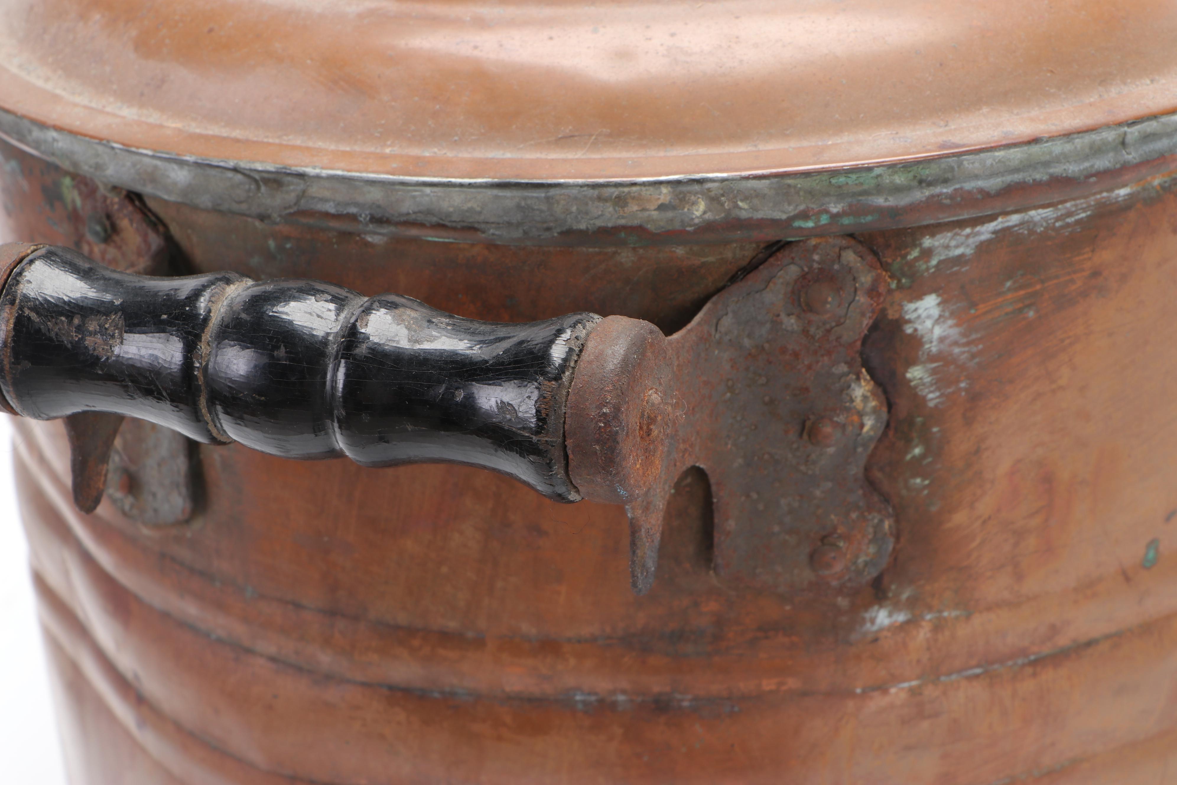 Copper Wash Tub Moonshine Still and Ladle
