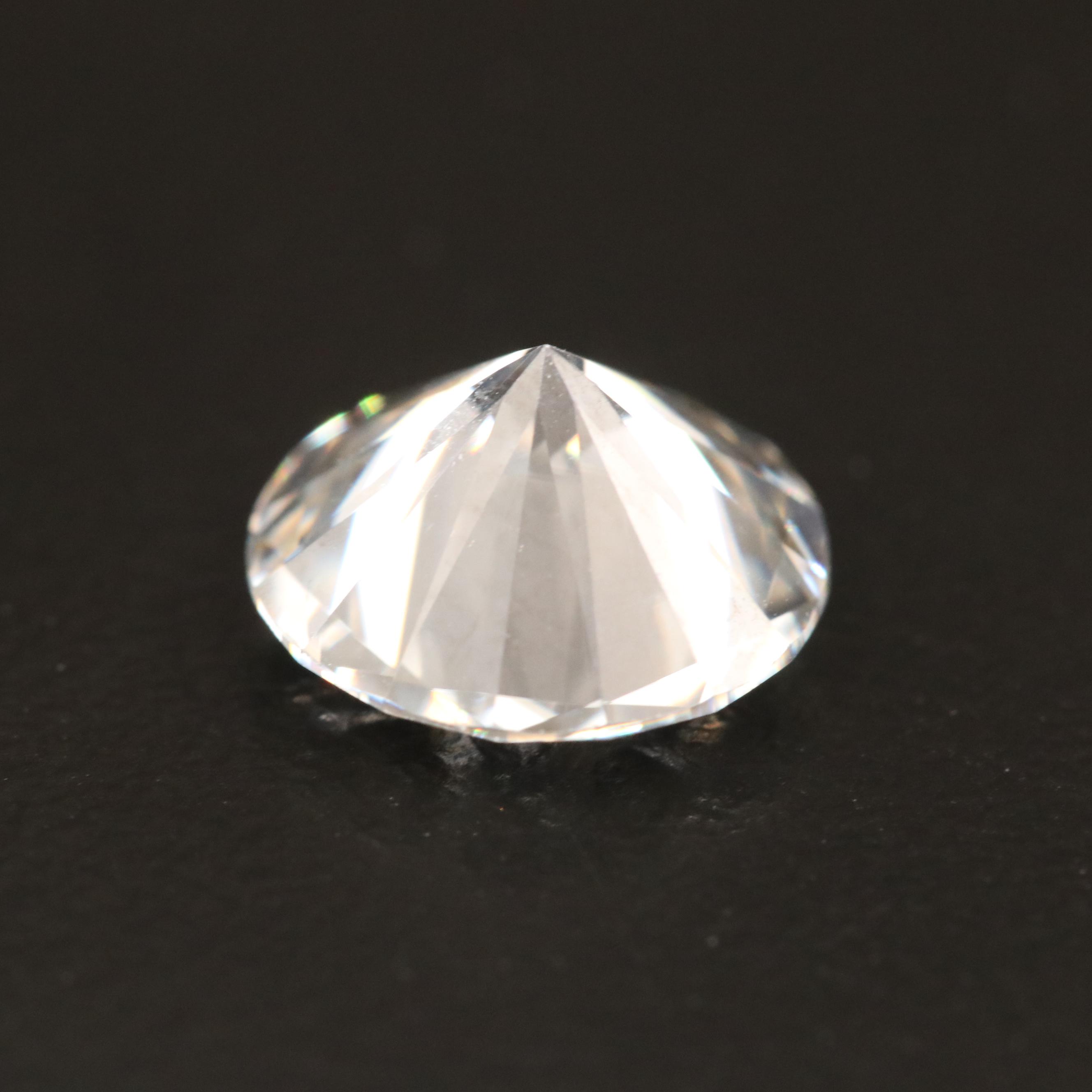 Loose 2.50 CT Moissanite Round Faceted