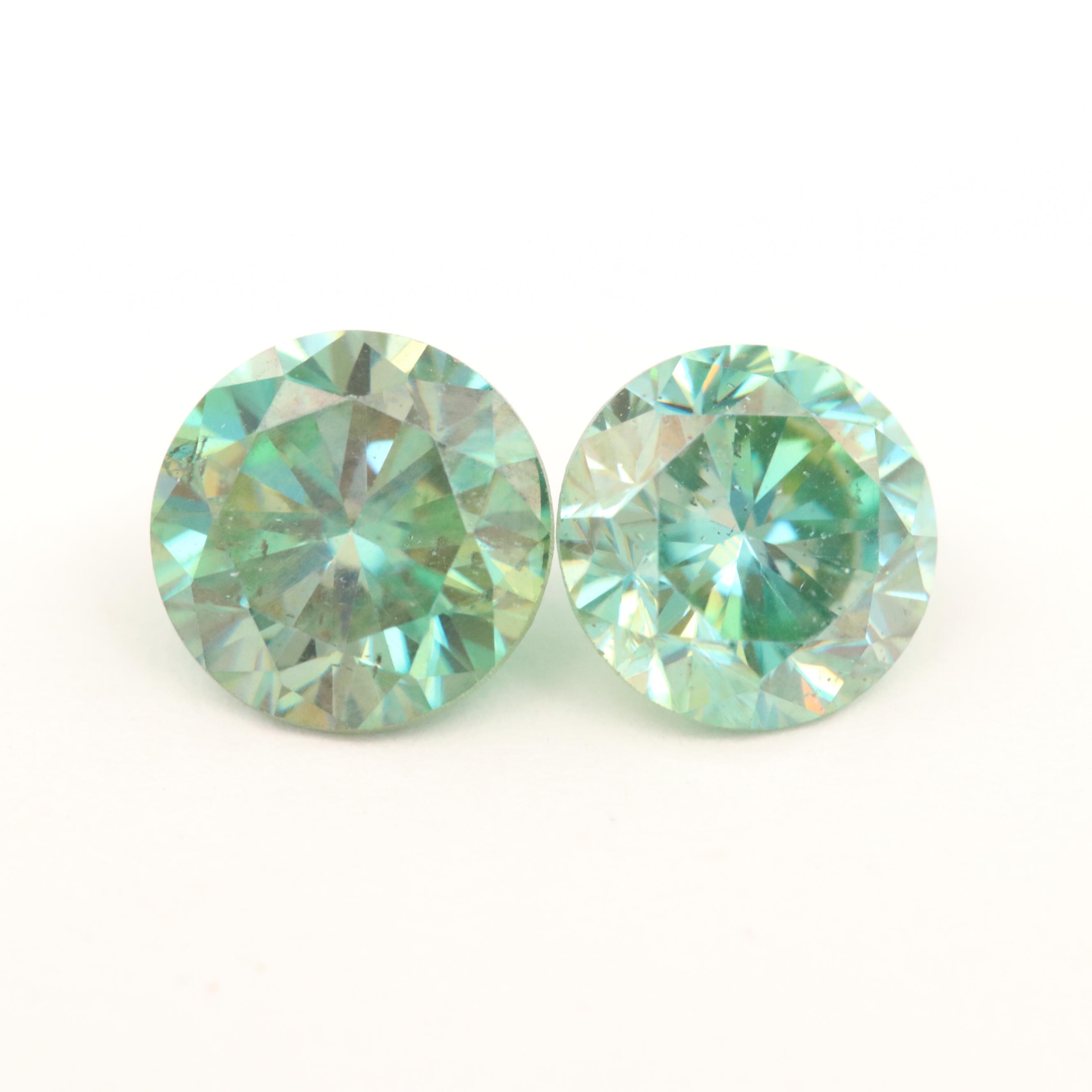 Loose 2.92 CTW Faceted Moissanites