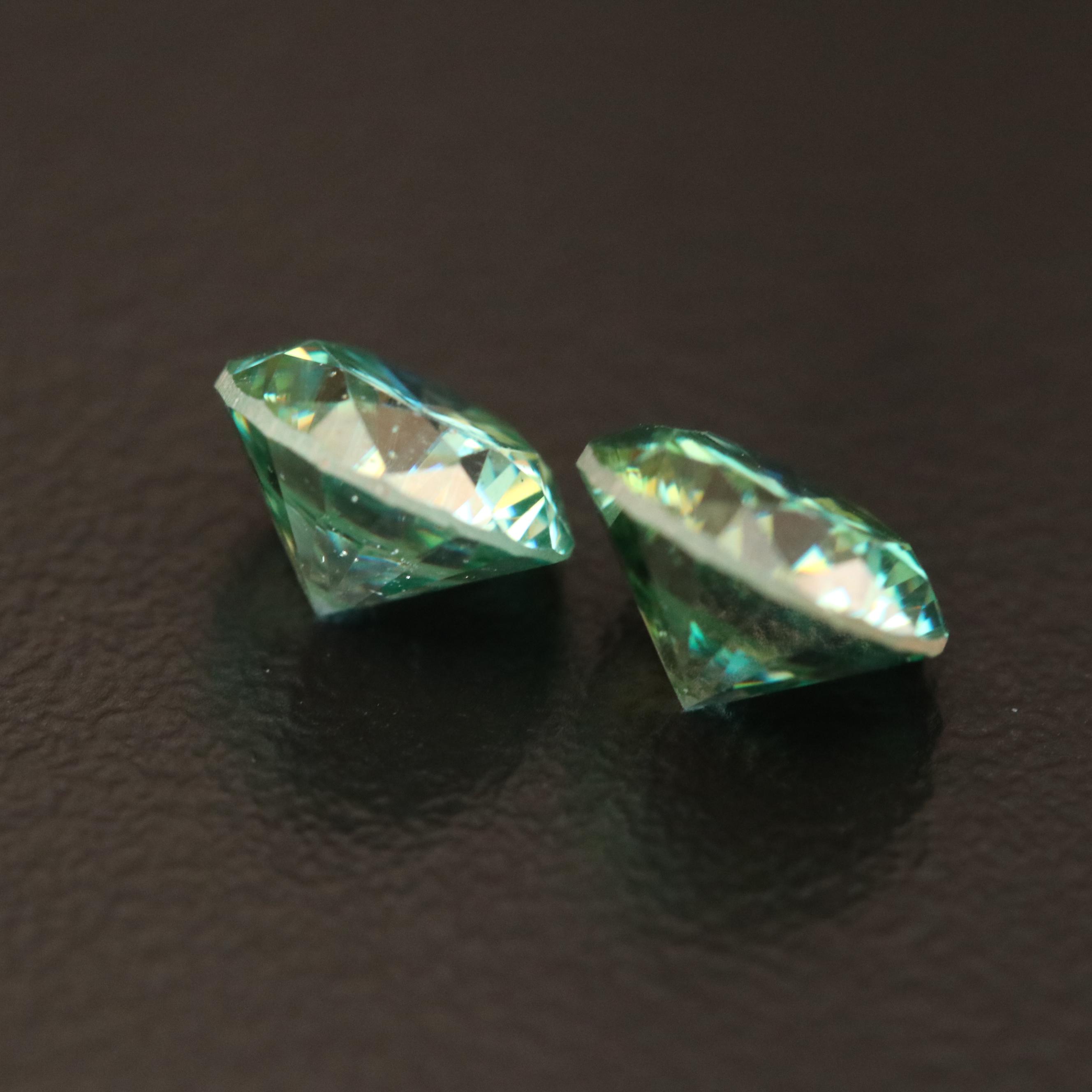 Loose 2.92 CTW Faceted Moissanites