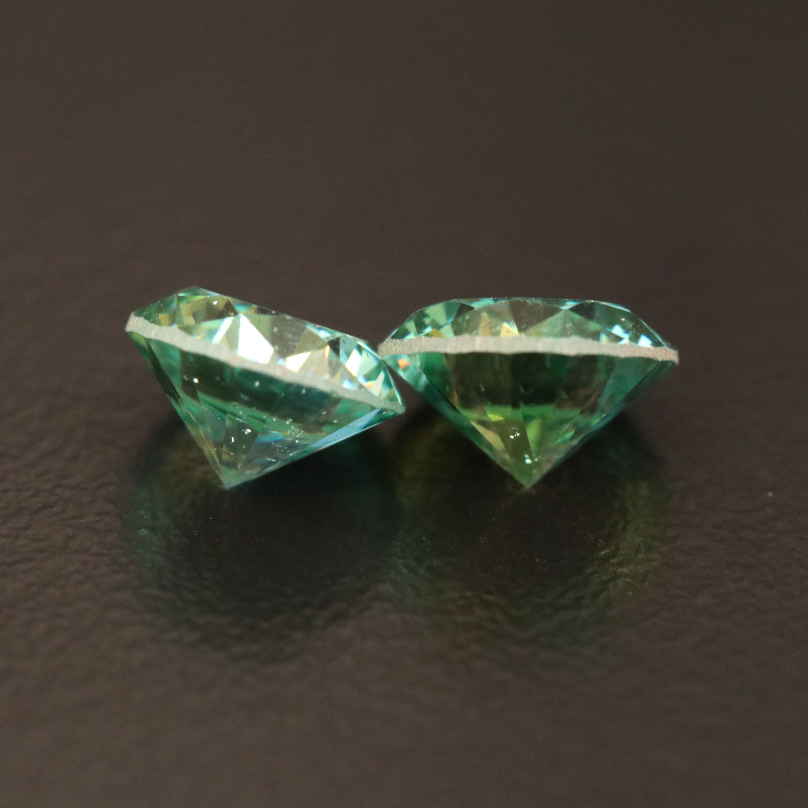 Loose 2.92 CTW Faceted Moissanites