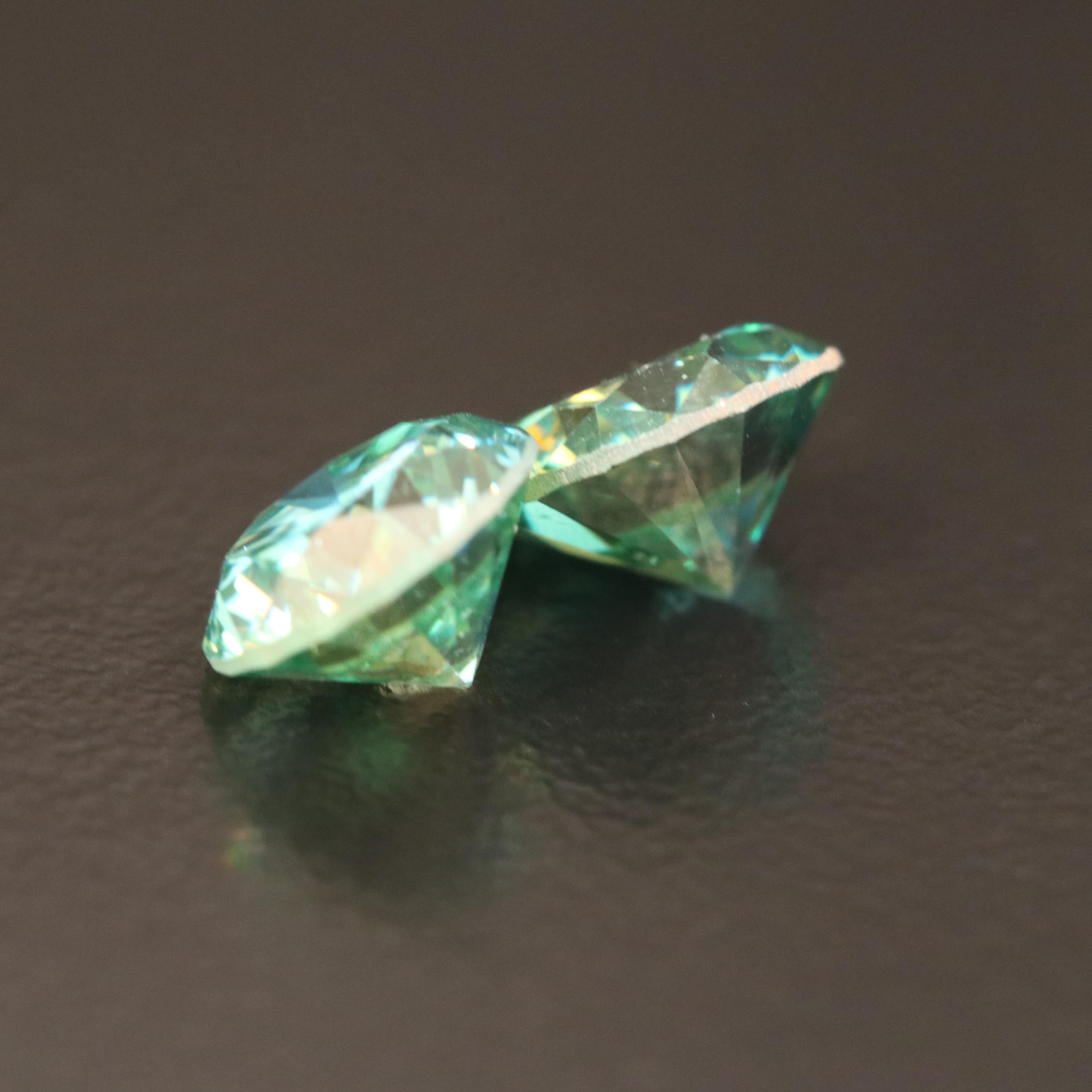 Loose 2.92 CTW Faceted Moissanites