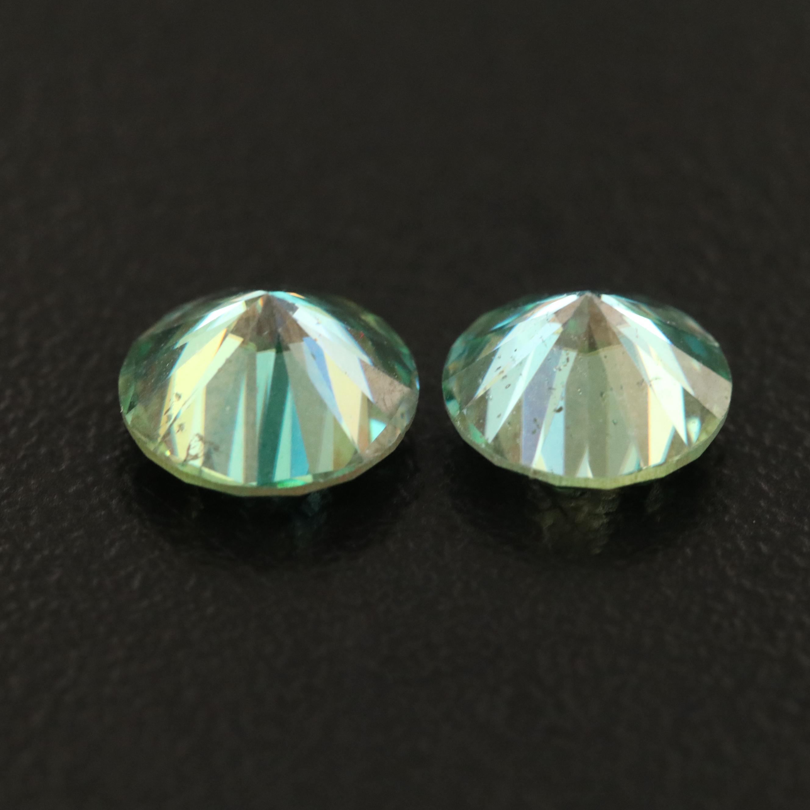 Loose 2.92 CTW Faceted Moissanites